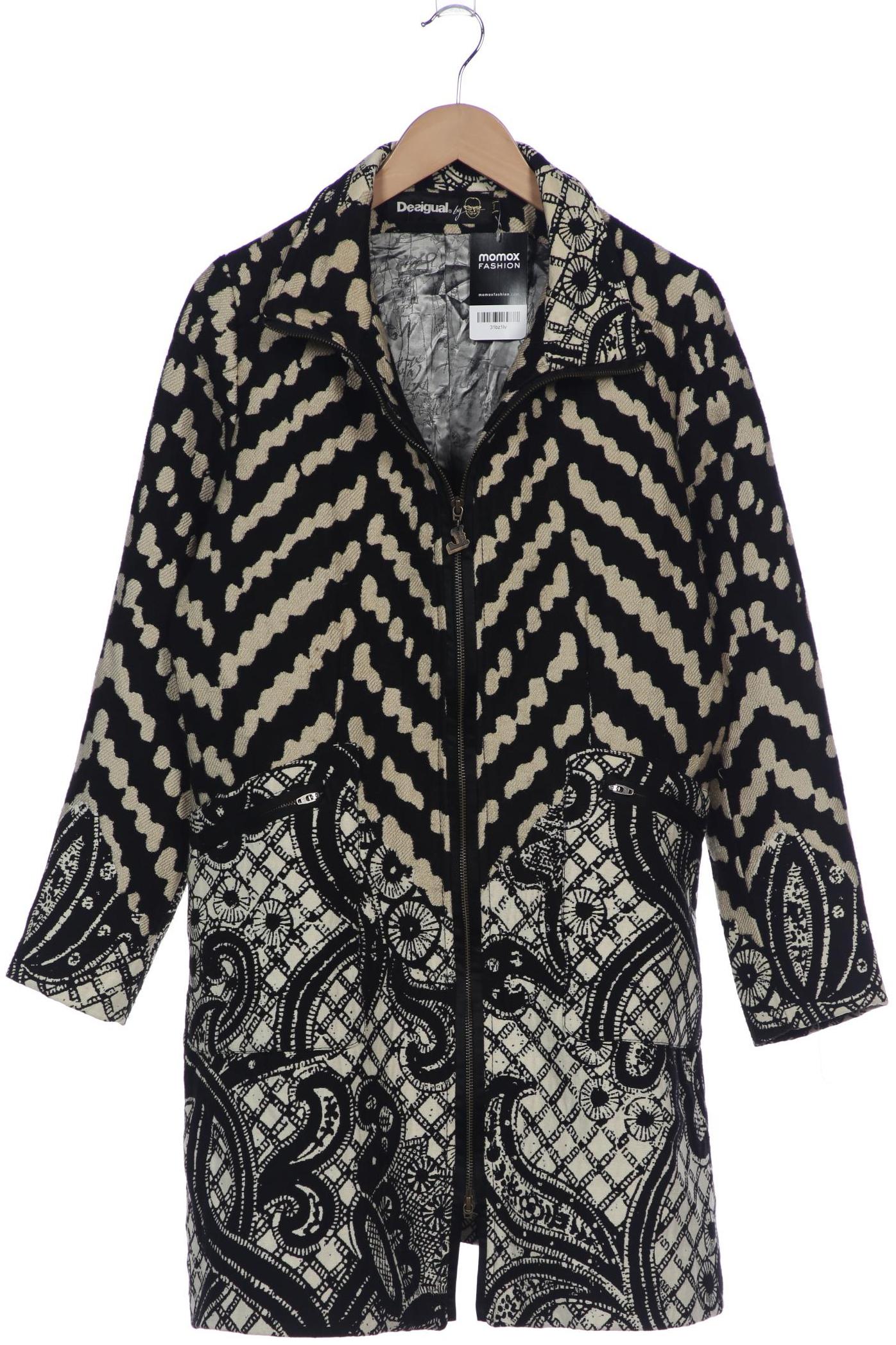 

Desigual Damen Mantel, schwarz, Gr. 34