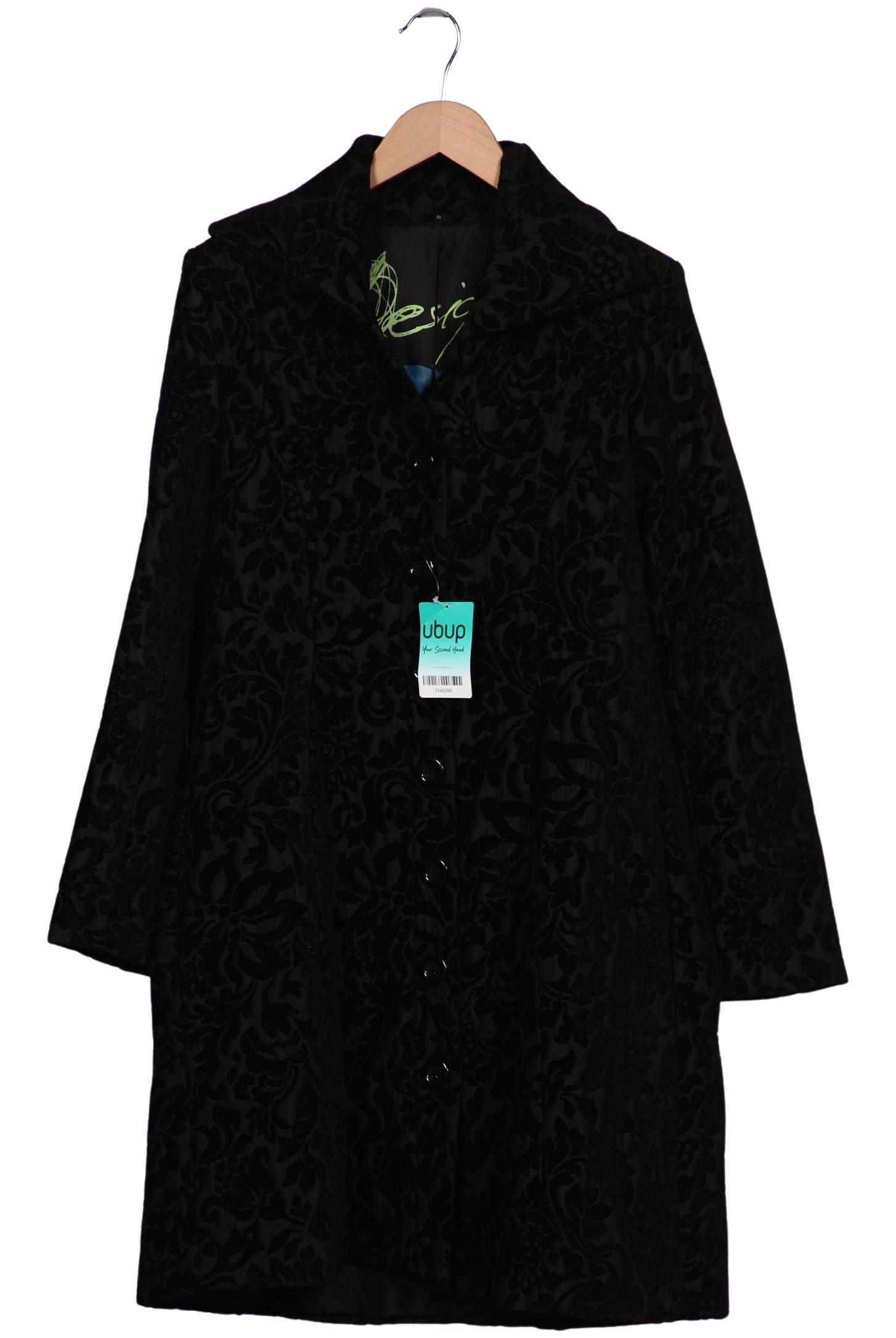 

Desigual Damen Mantel, schwarz, Gr. 42
