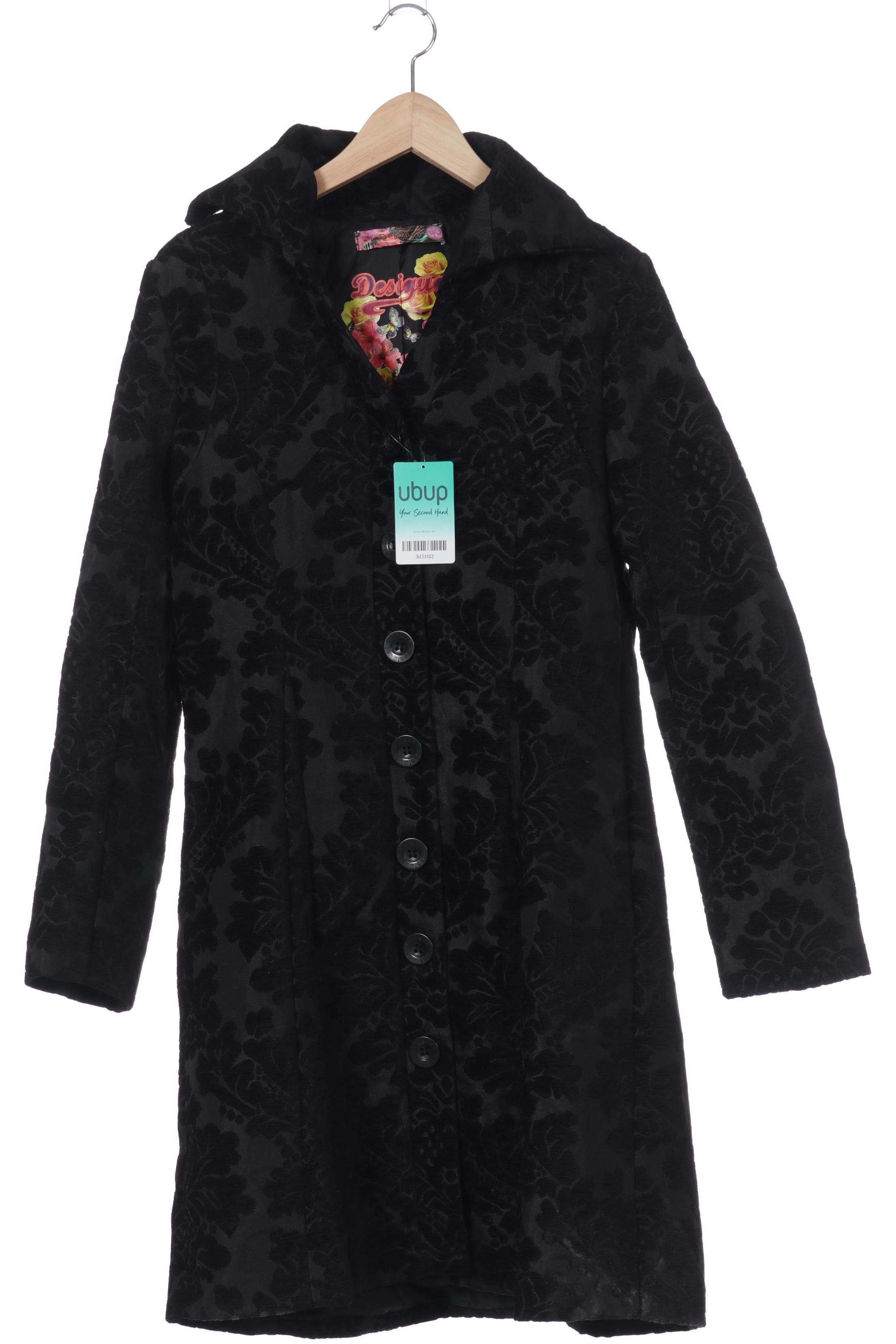 

Desigual Damen Mantel, schwarz, Gr. 40