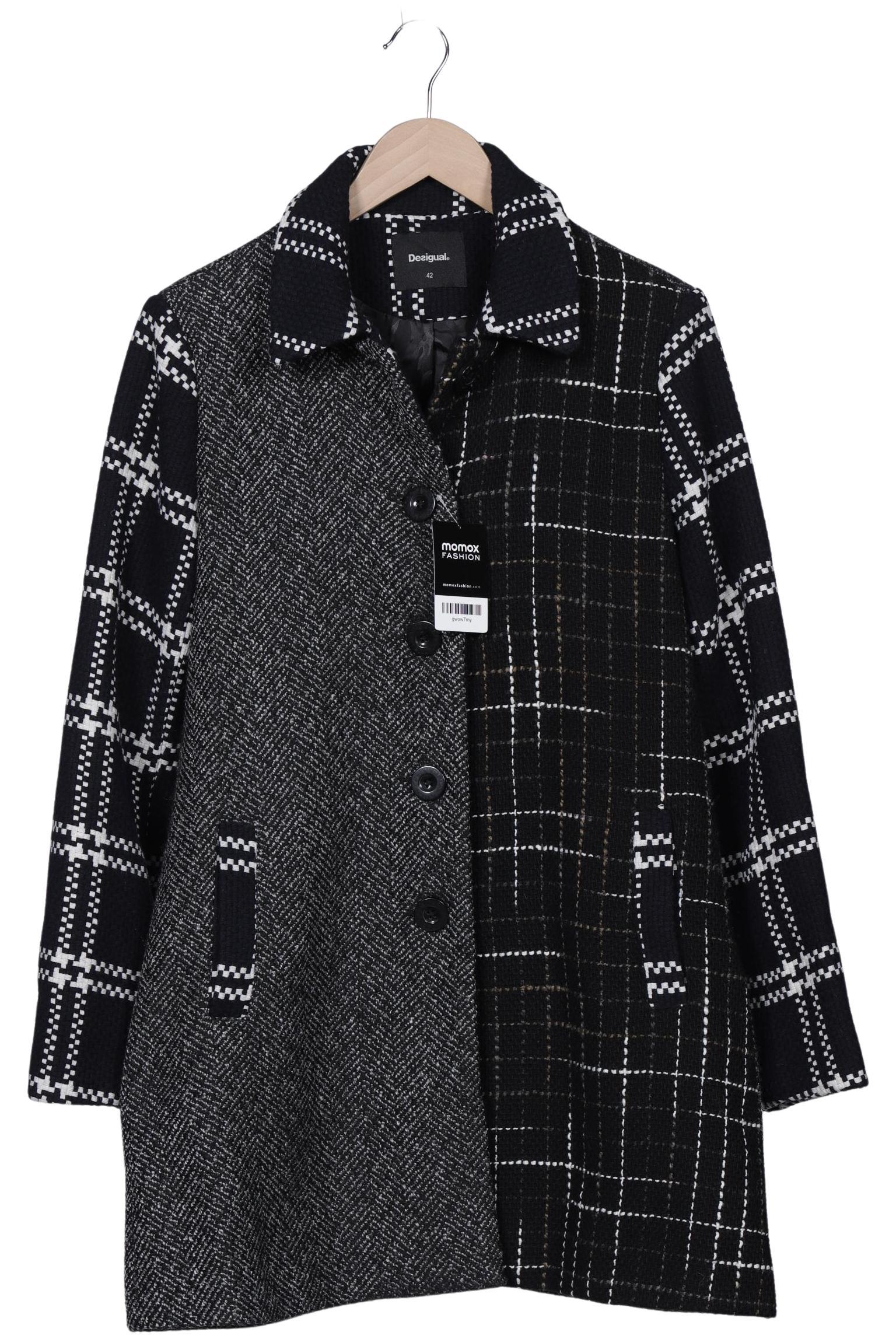 

Desigual Damen Mantel, mehrfarbig, Gr. 42