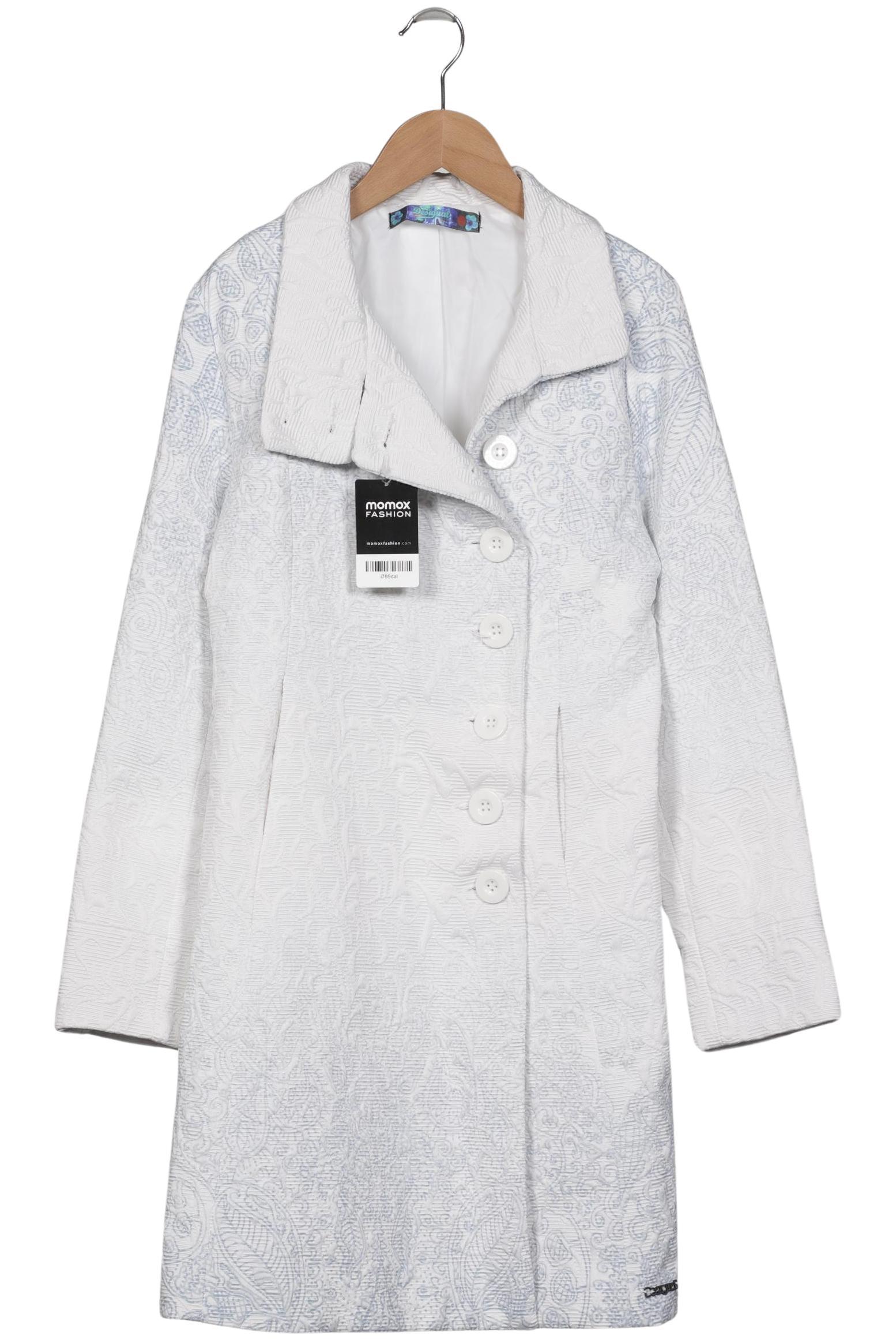 

Desigual Damen Mantel, weiß, Gr. 40