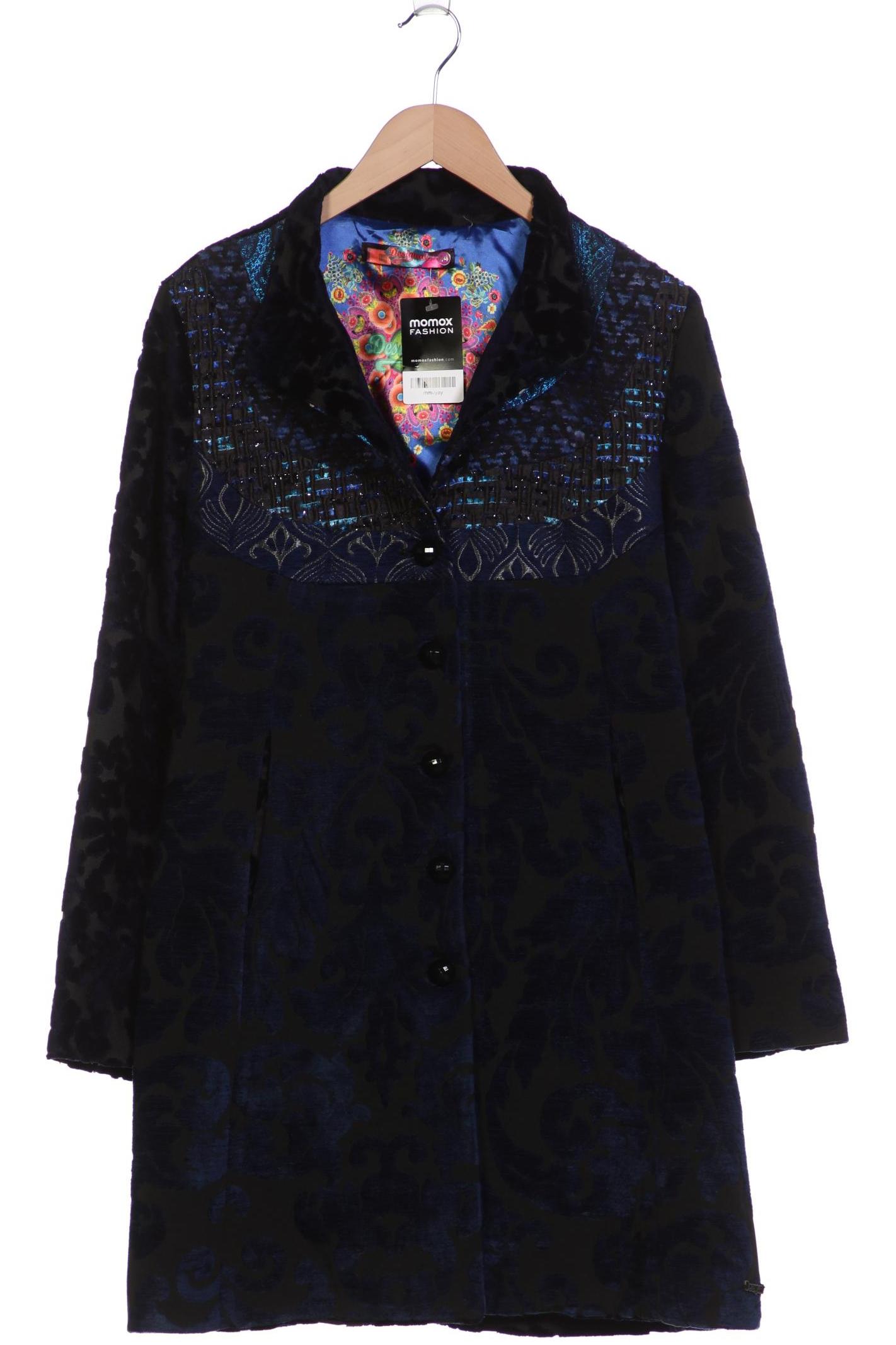 

Desigual Damen Mantel, marineblau, Gr. 44
