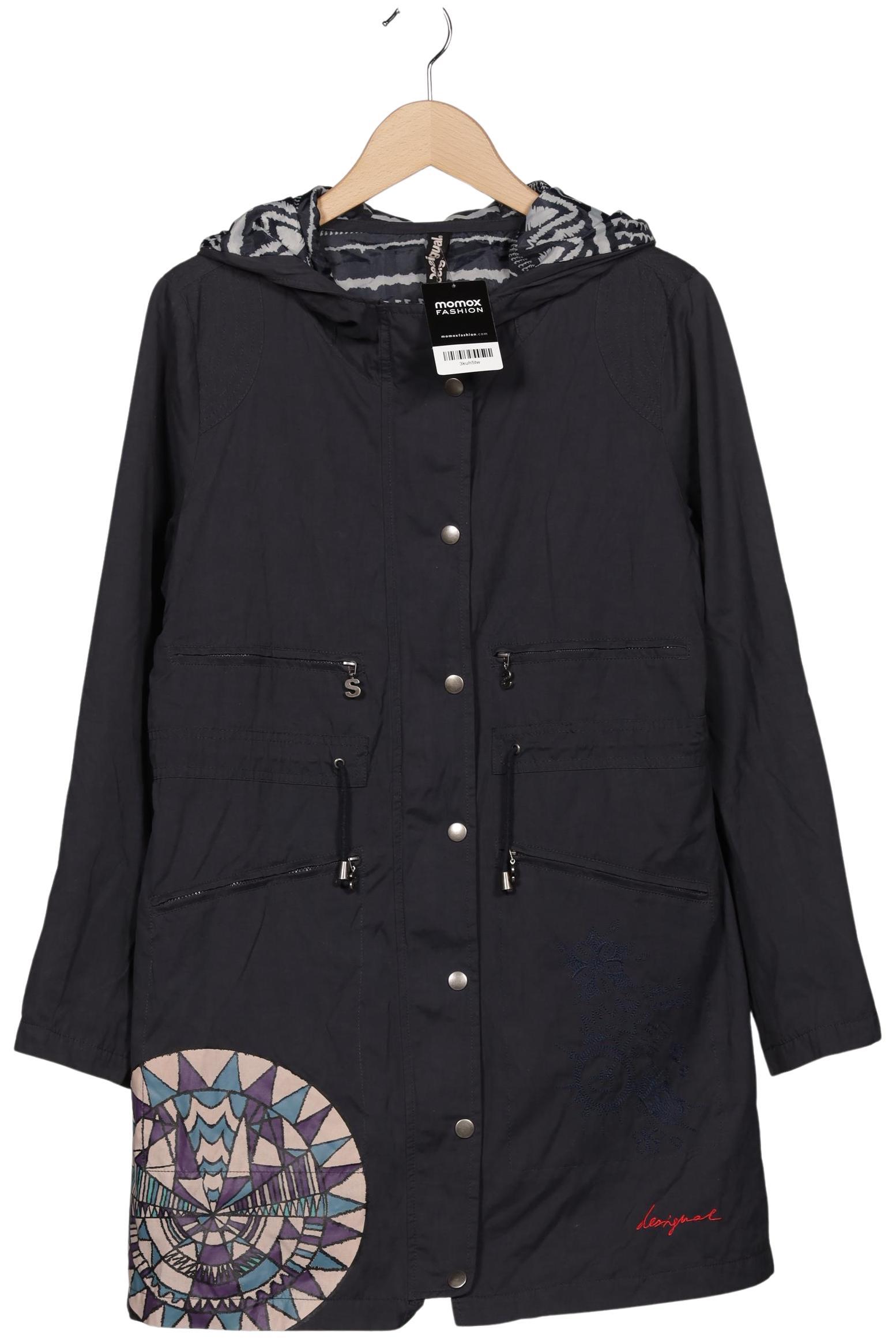 

Desigual Damen Mantel, marineblau, Gr. 42