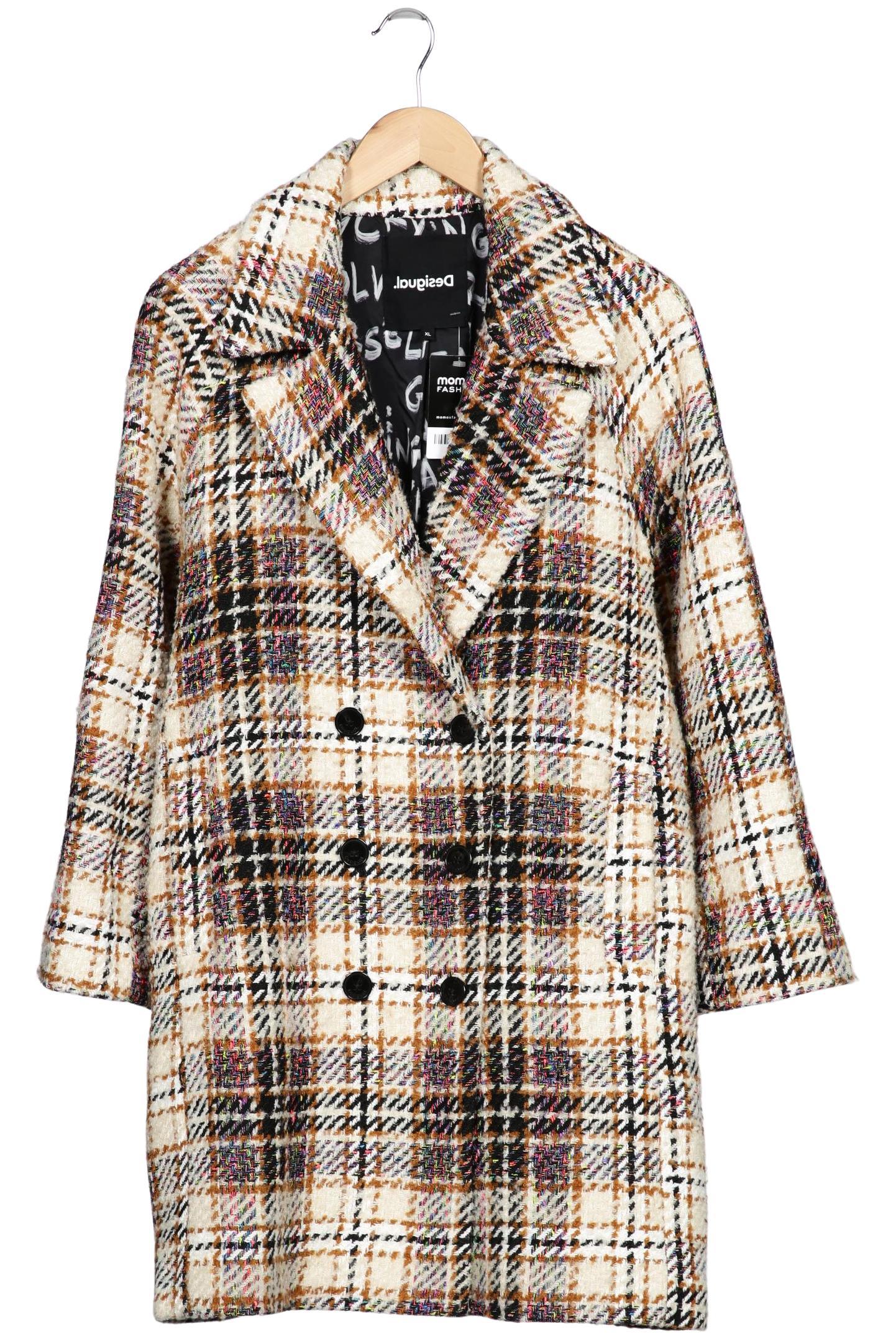 

Desigual Damen Mantel, mehrfarbig, Gr. 44