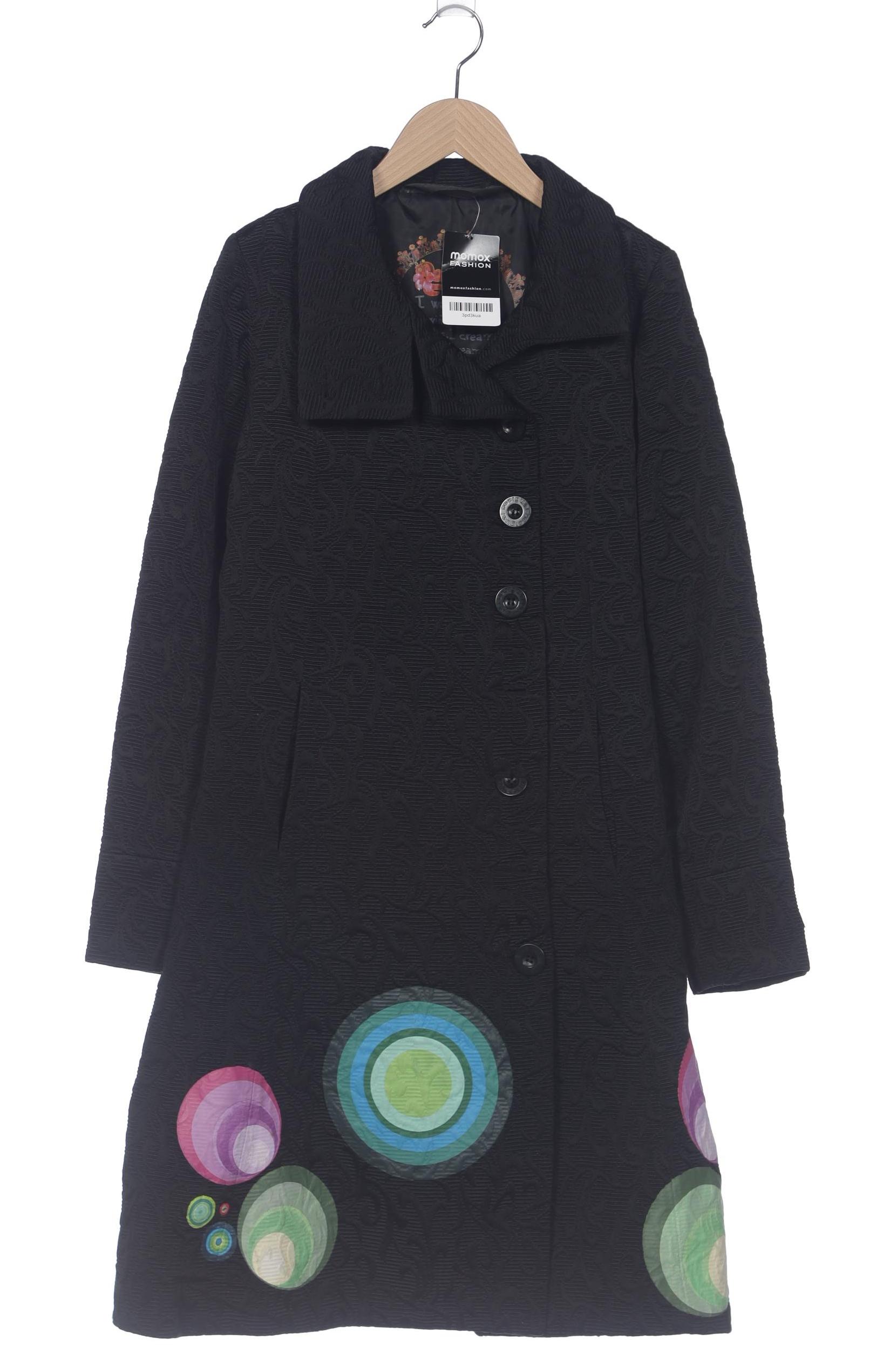 

Desigual Damen Mantel, schwarz, Gr. 40