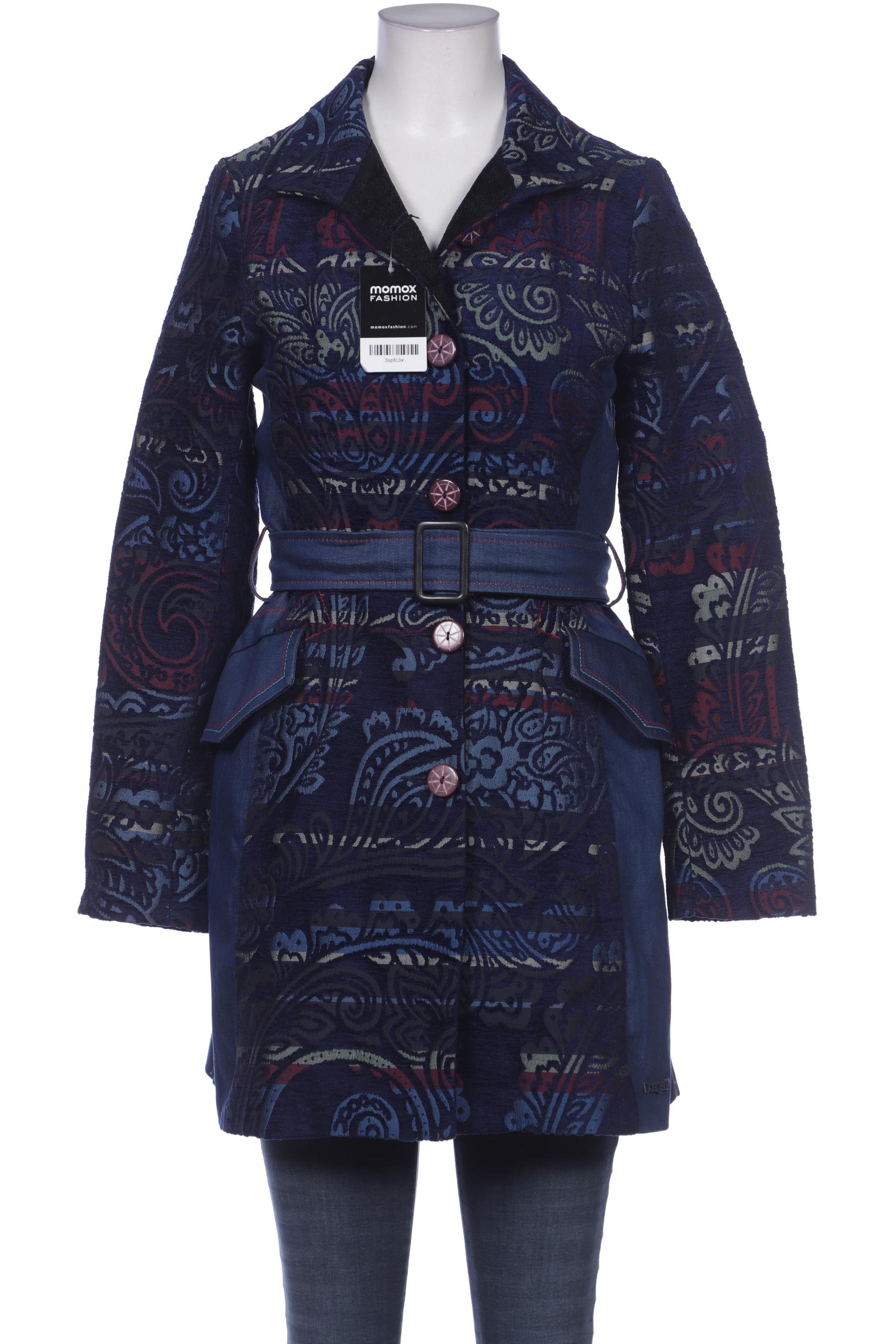 

Desigual Damen Mantel, marineblau, Gr. 36