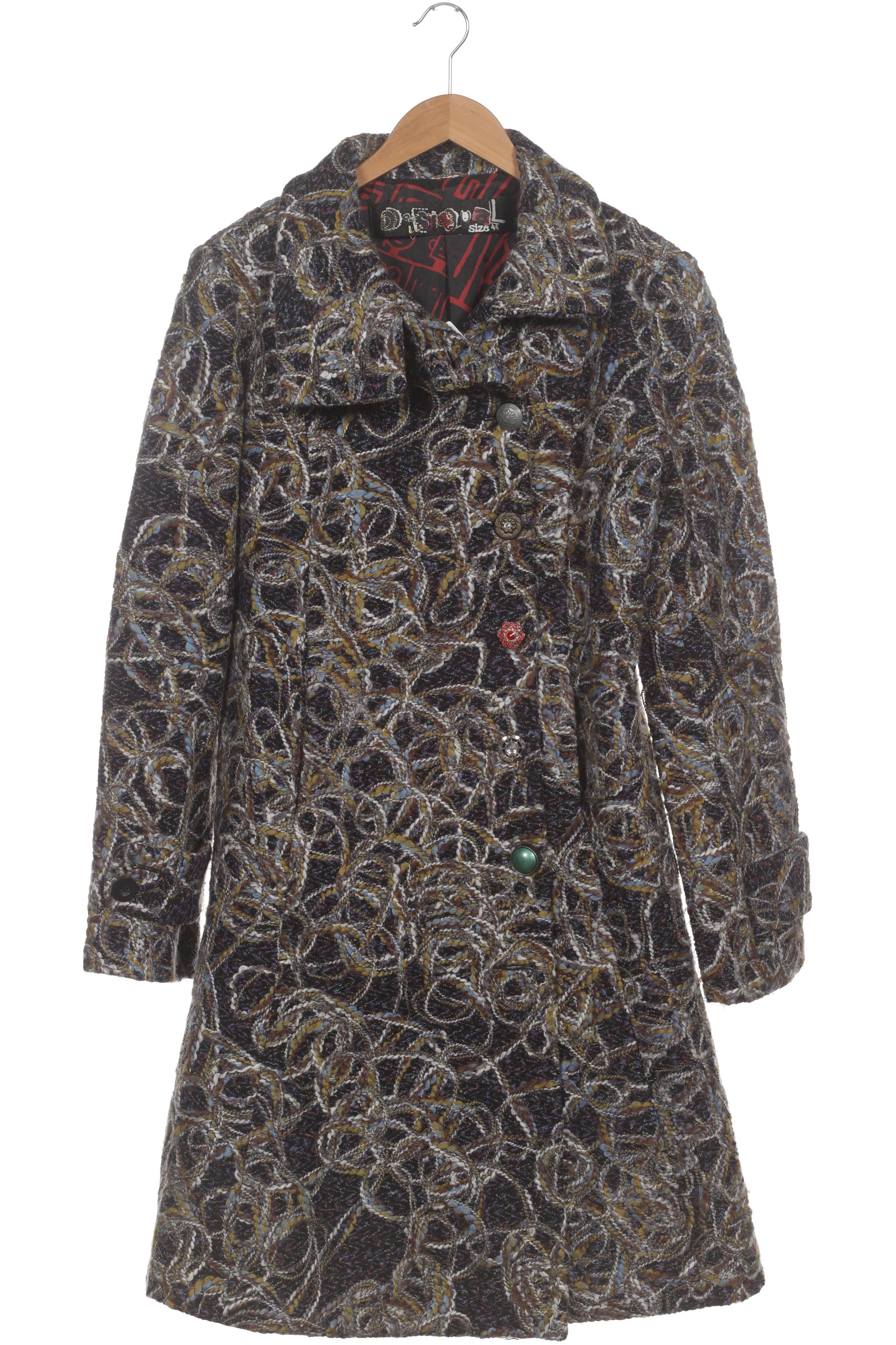 

Desigual Damen Mantel, mehrfarbig, Gr. 44