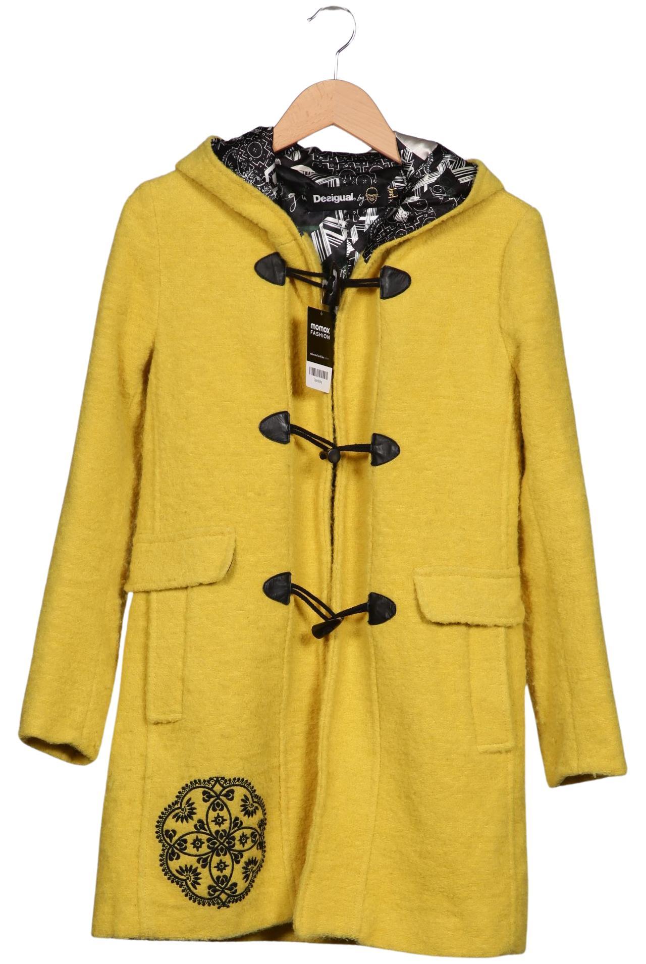 

Desigual Damen Mantel, gelb, Gr. 38