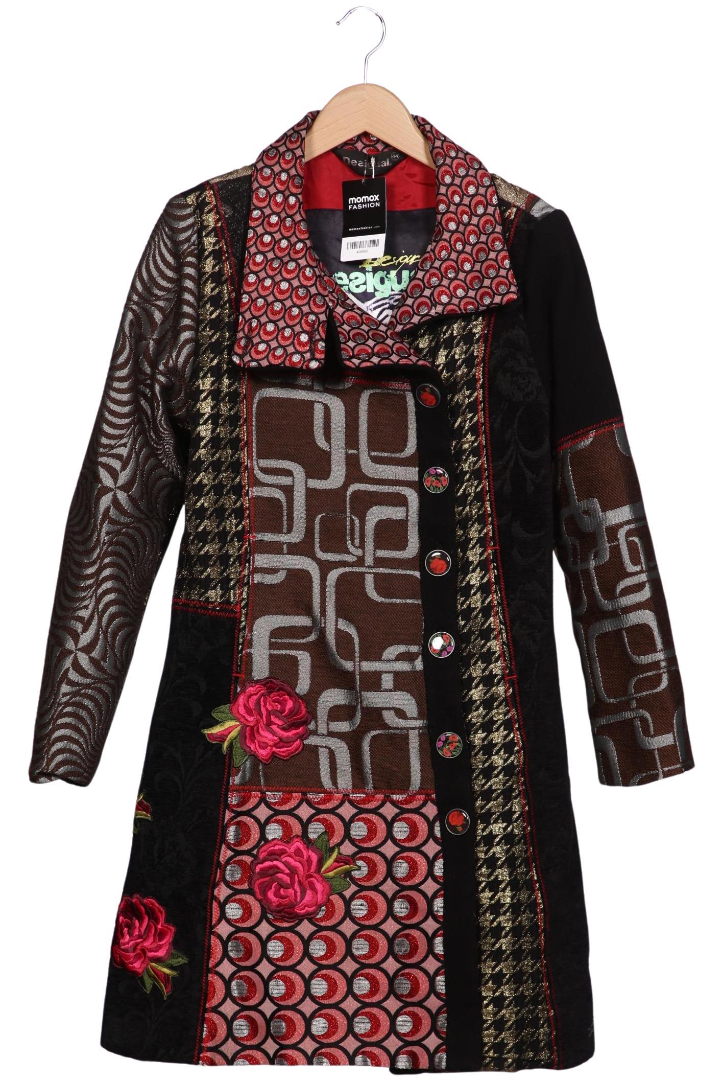 

Desigual Damen Mantel, mehrfarbig, Gr. 44