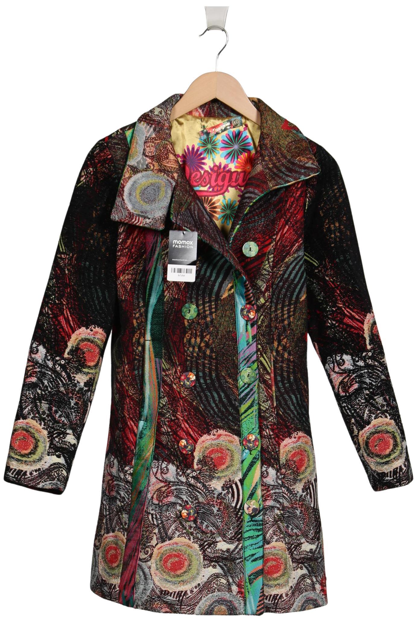 

Desigual Damen Mantel, mehrfarbig, Gr. 40