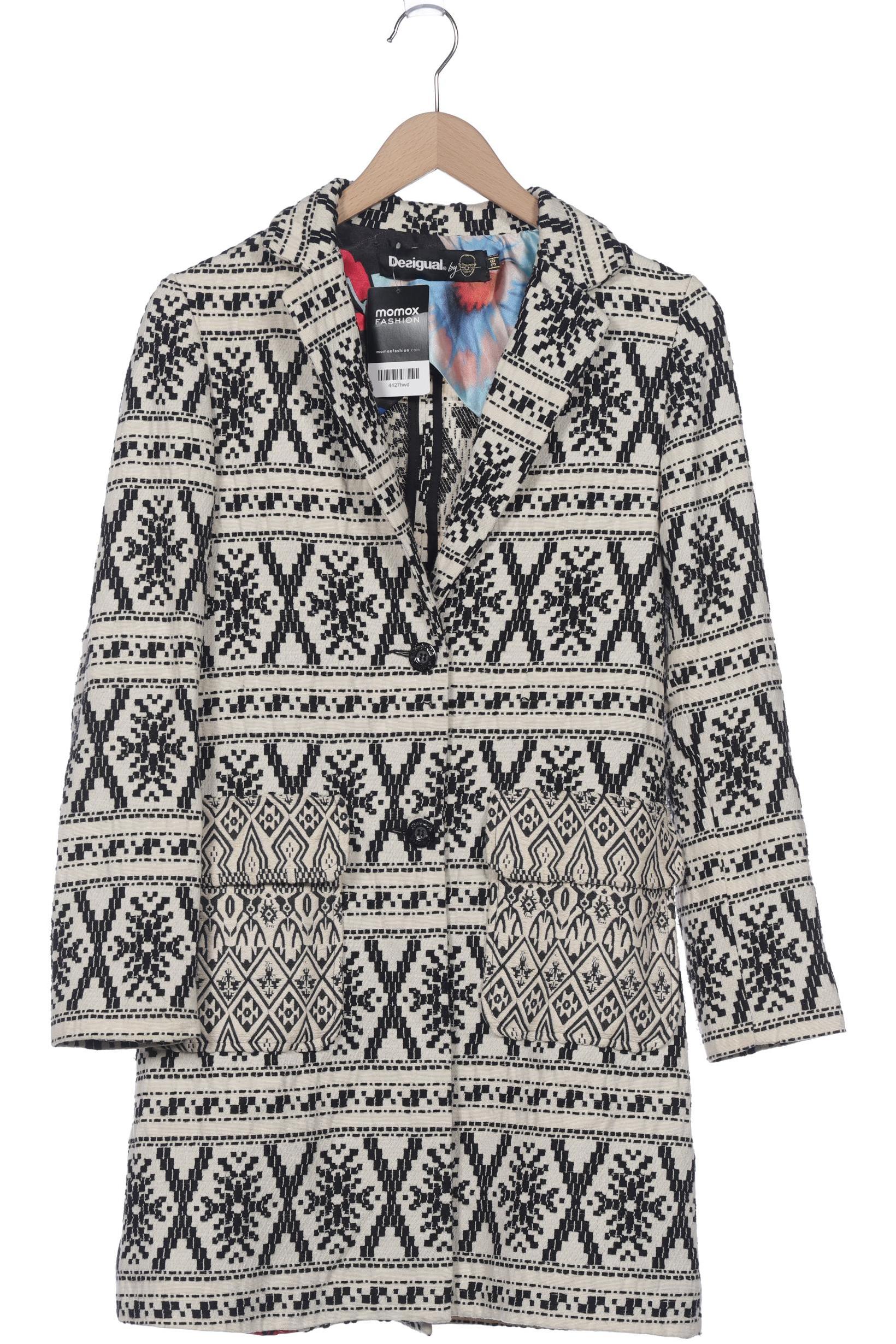 

Desigual Damen Mantel, cremeweiß, Gr. 36