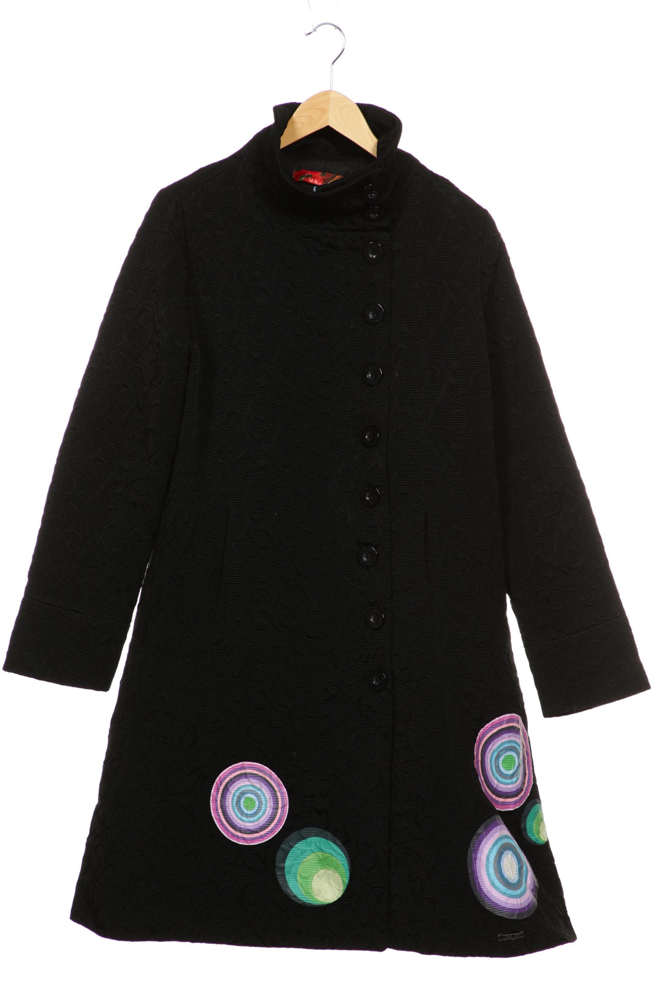 

Desigual Damen Mantel, schwarz, Gr. 48