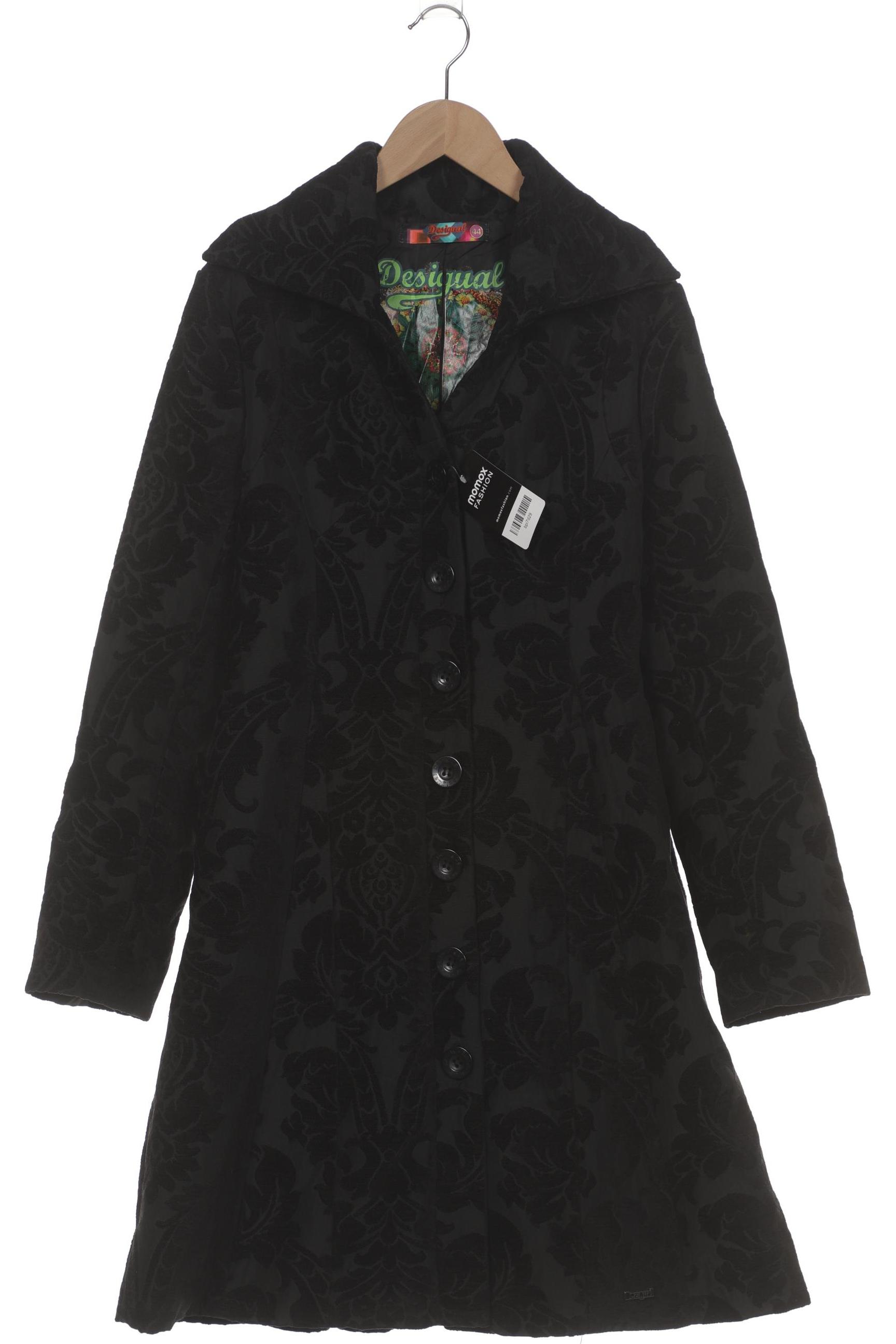 

Desigual Damen Mantel, schwarz, Gr. 44