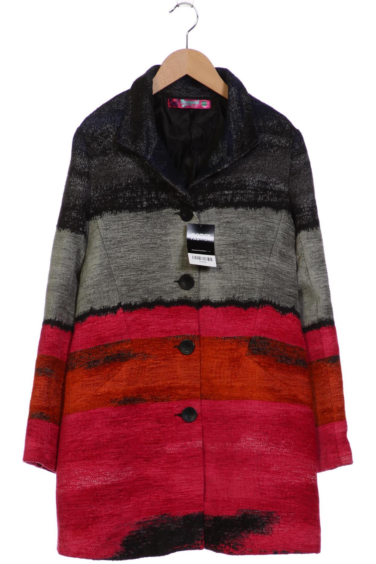 

Desigual Damen Mantel, mehrfarbig, Gr. 38