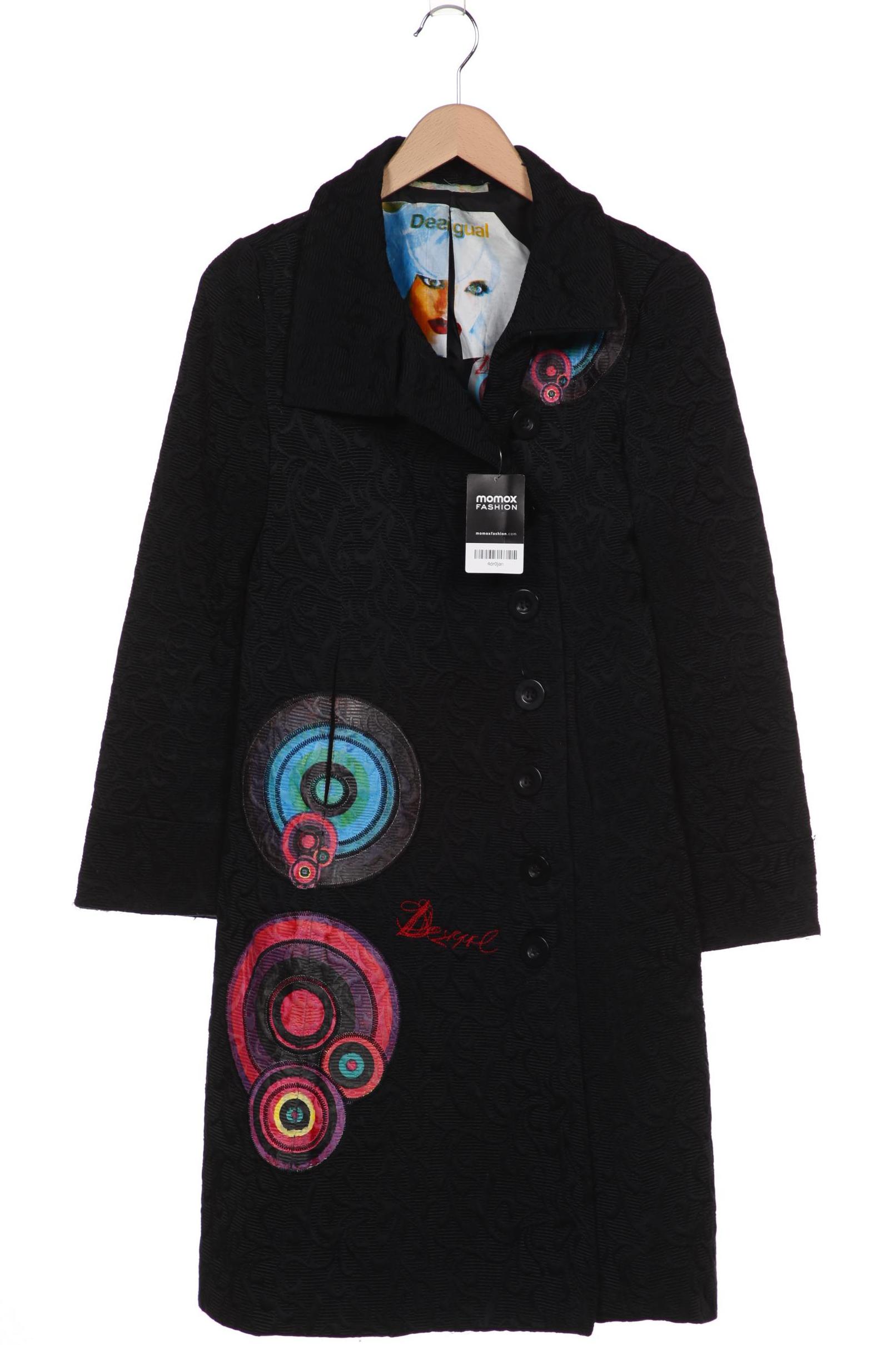 

Desigual Damen Mantel, schwarz