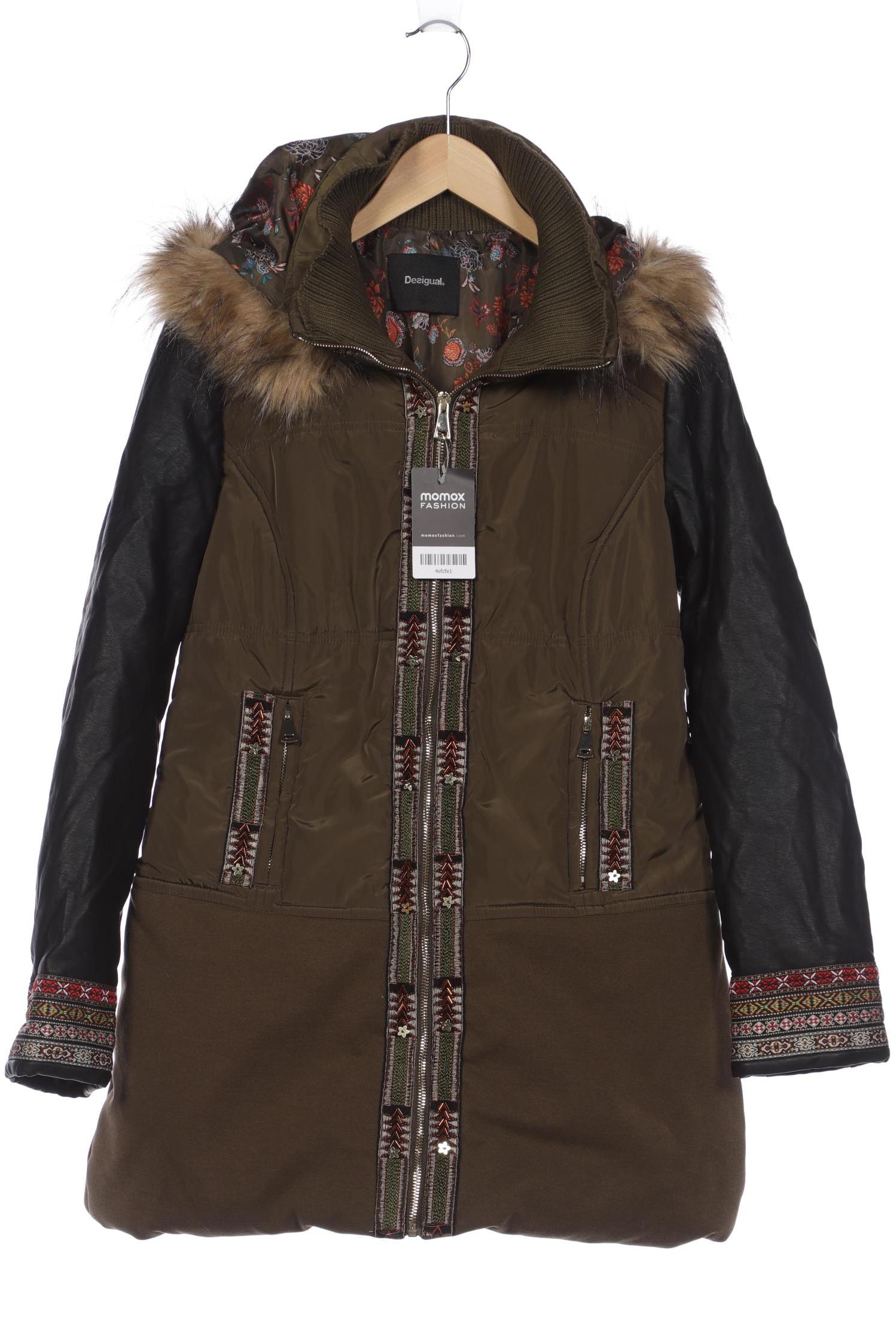 

Desigual Damen Mantel, braun, Gr. 40