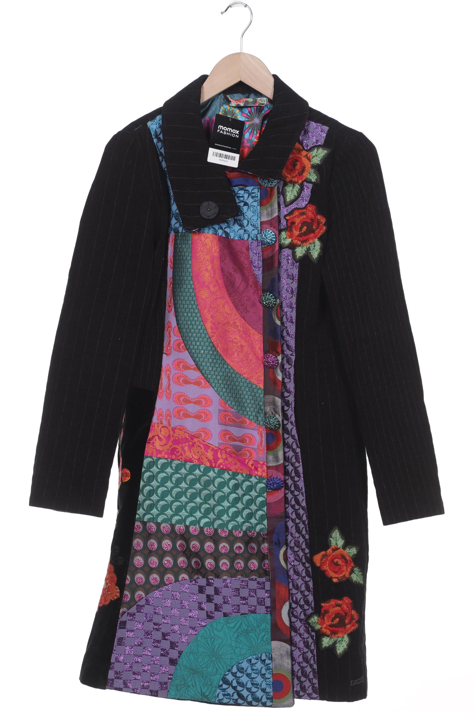

Desigual Damen Mantel, schwarz