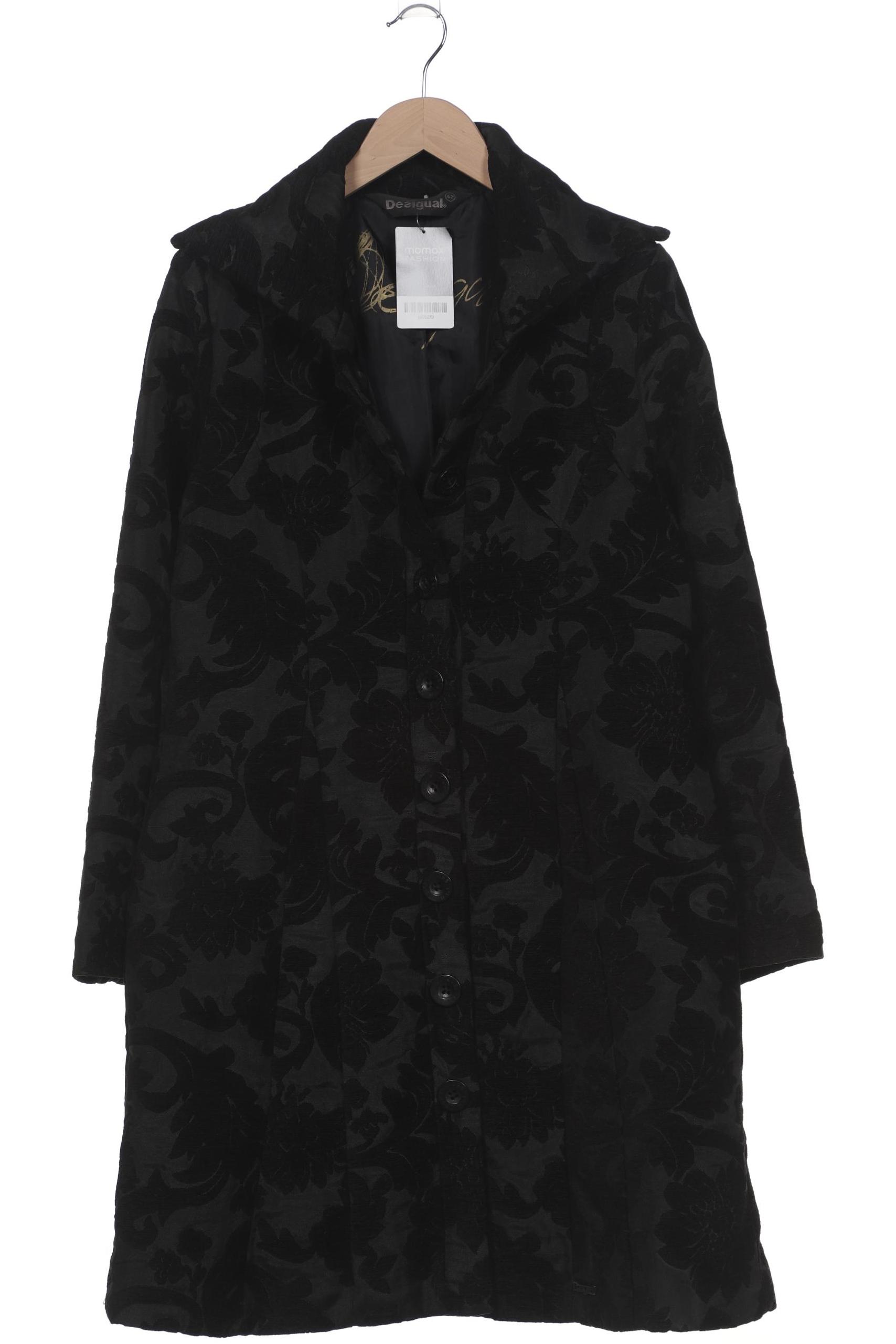 

Desigual Damen Mantel, schwarz, Gr. 42