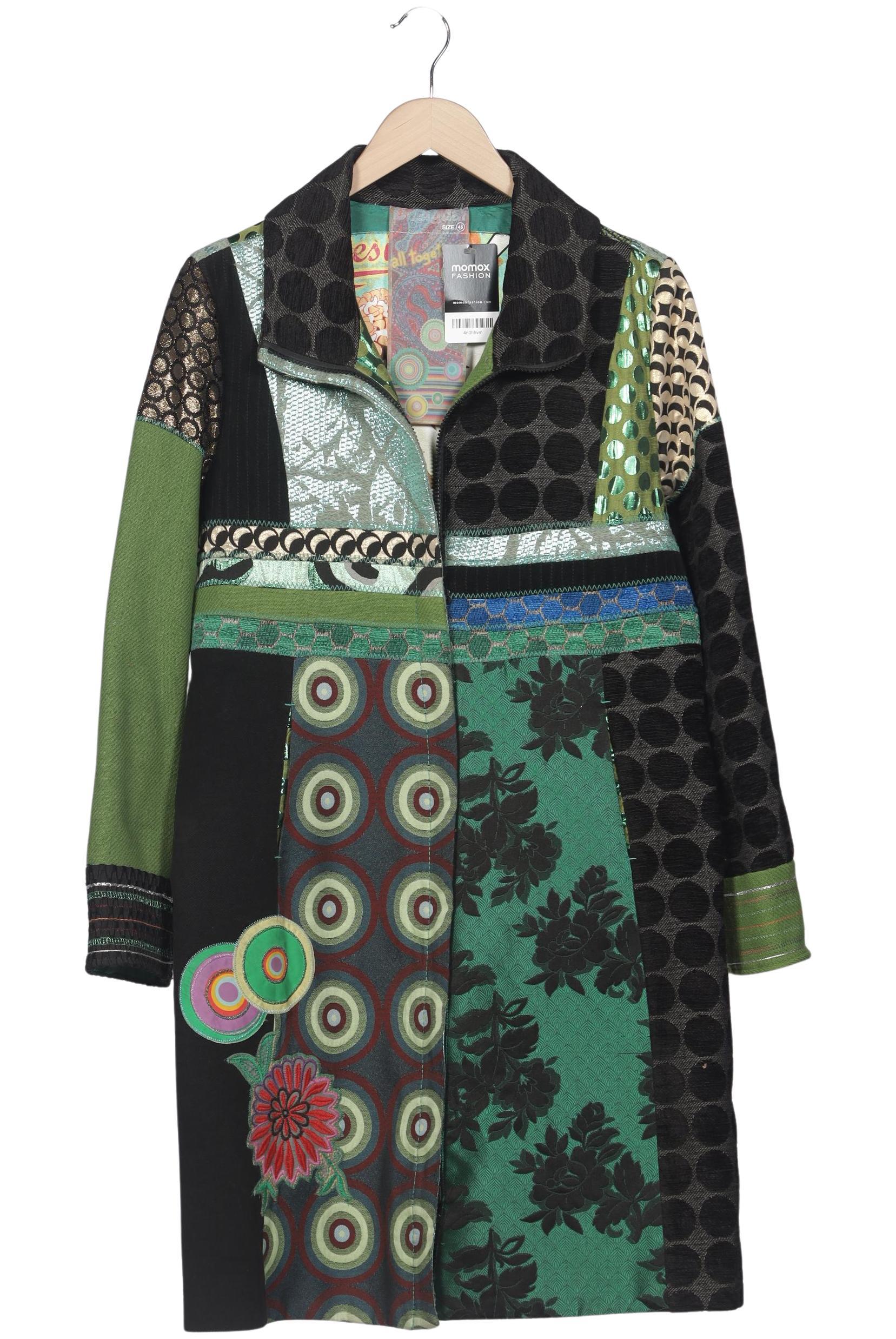 

Desigual Damen Mantel, mehrfarbig, Gr. 46