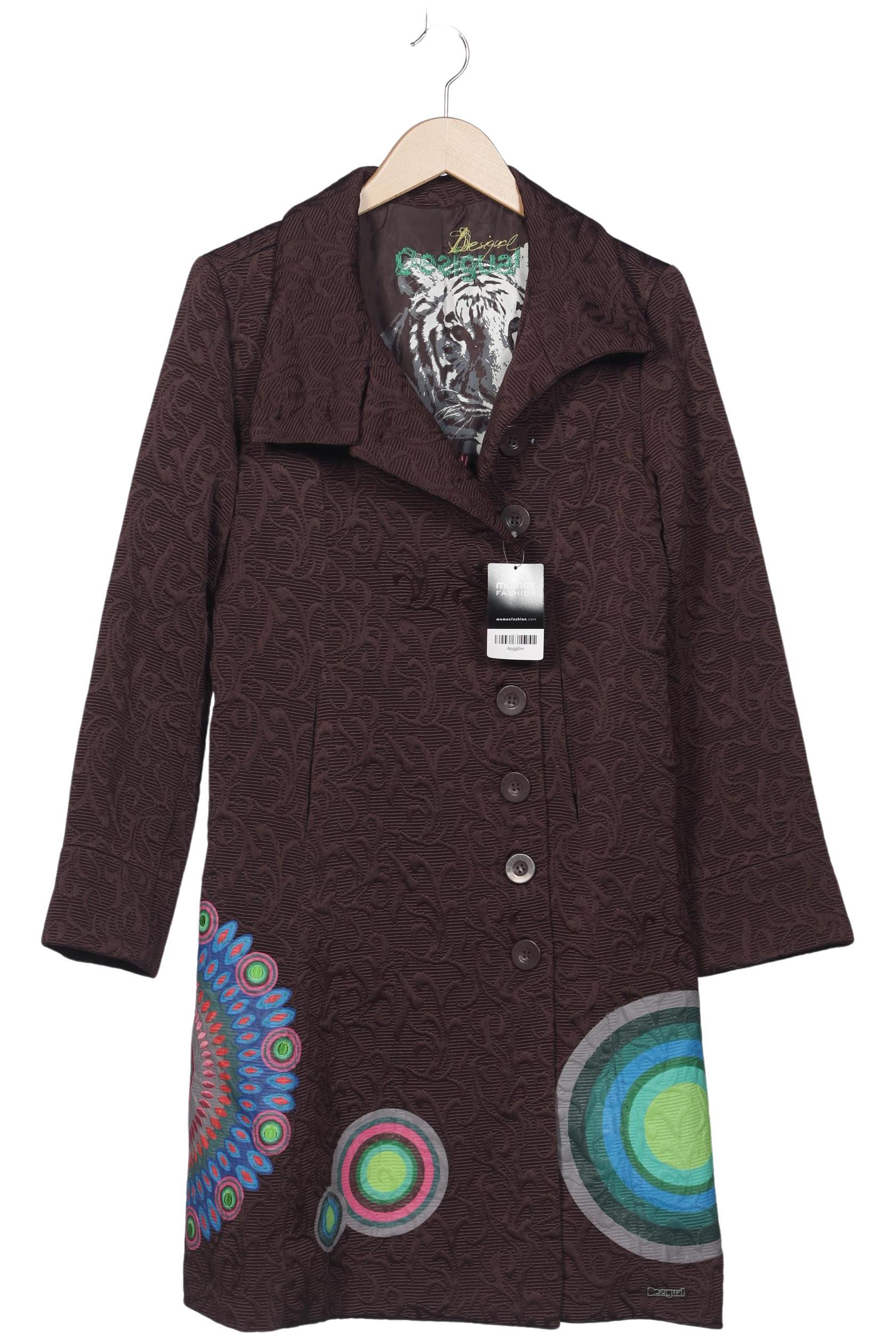 

Desigual Damen Mantel, braun, Gr. 44