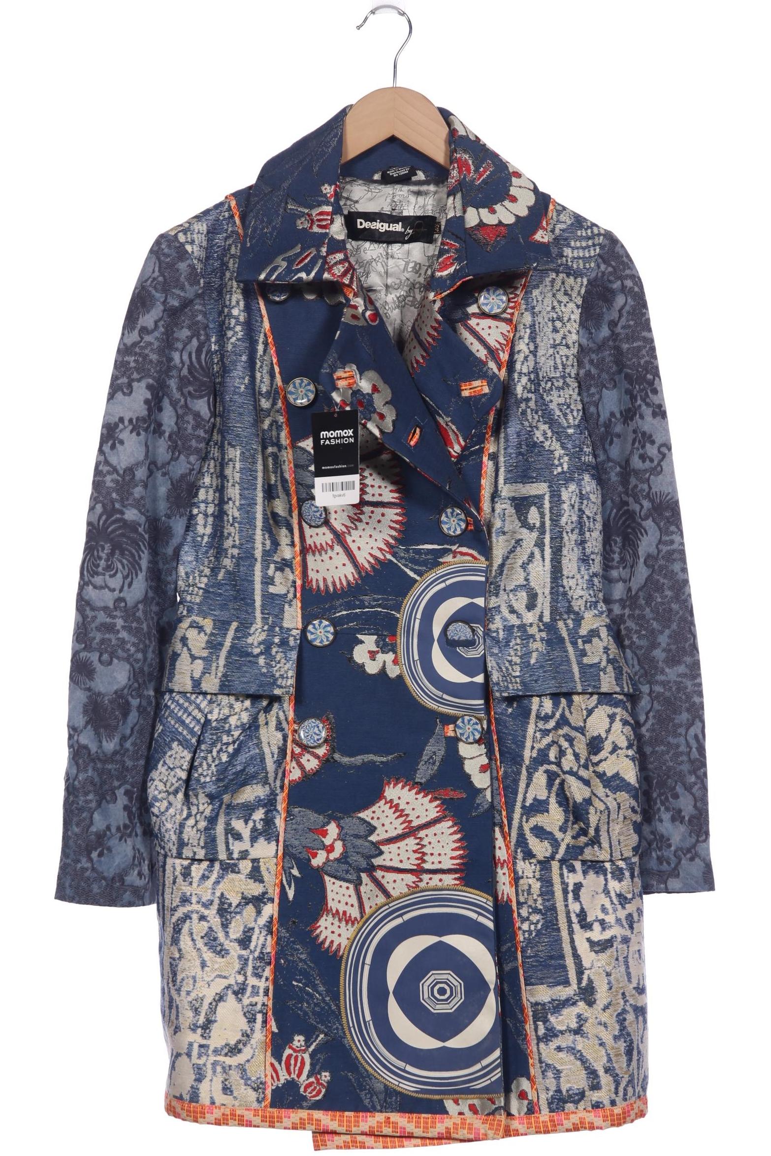 

Desigual Damen Mantel, marineblau, Gr. 40