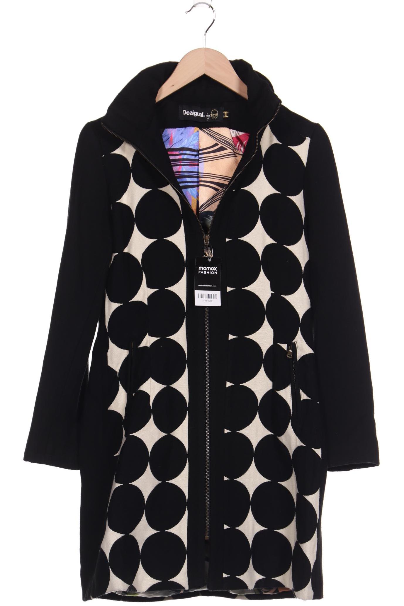 

Desigual Damen Mantel, schwarz