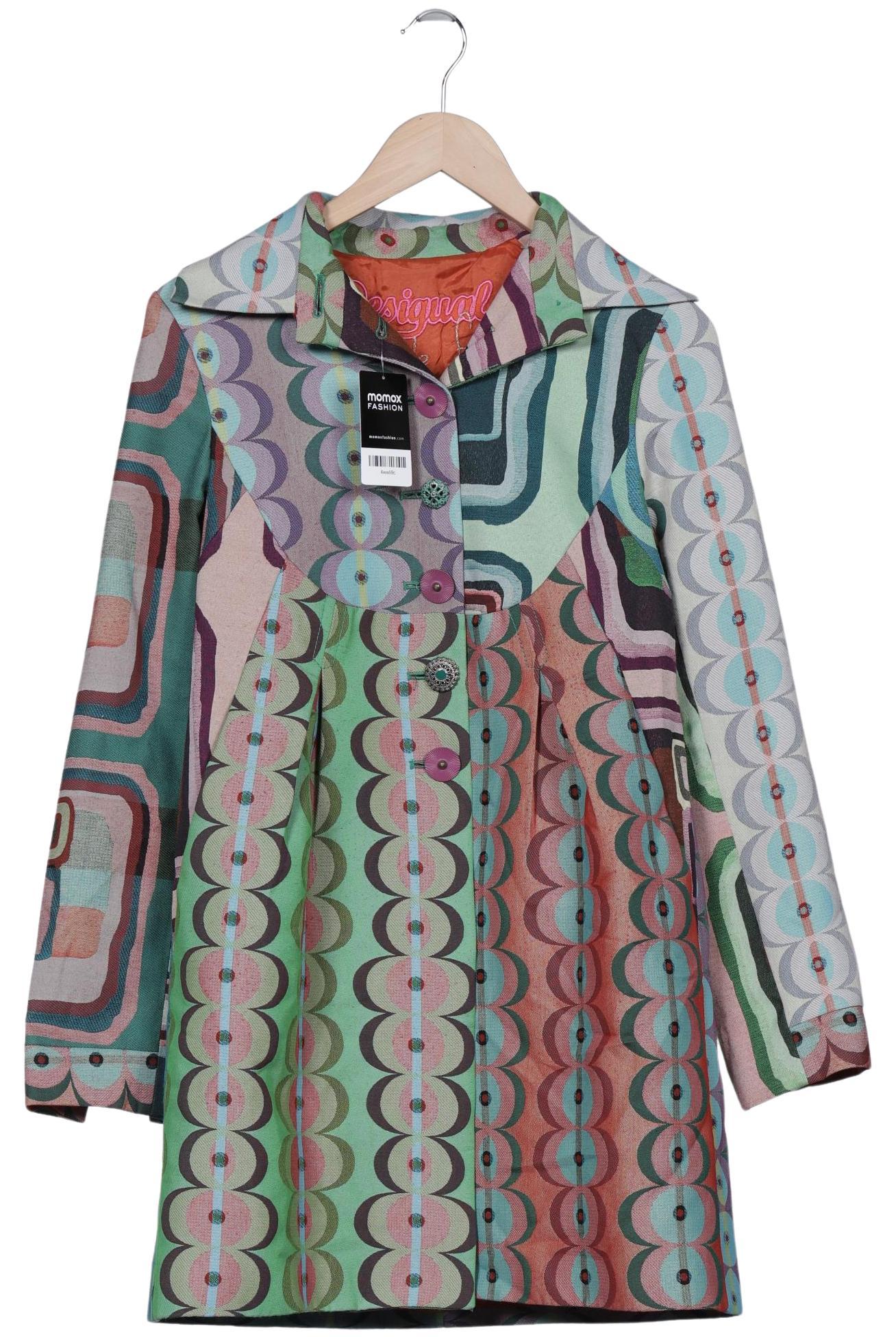 

Desigual Damen Mantel, mehrfarbig, Gr. 40