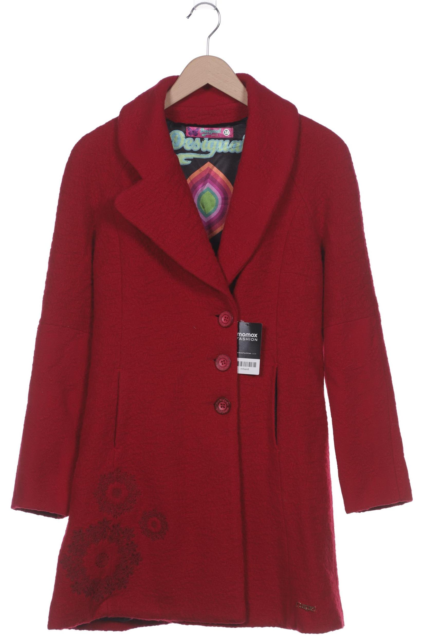 

Desigual Damen Mantel, rot, Gr. 38