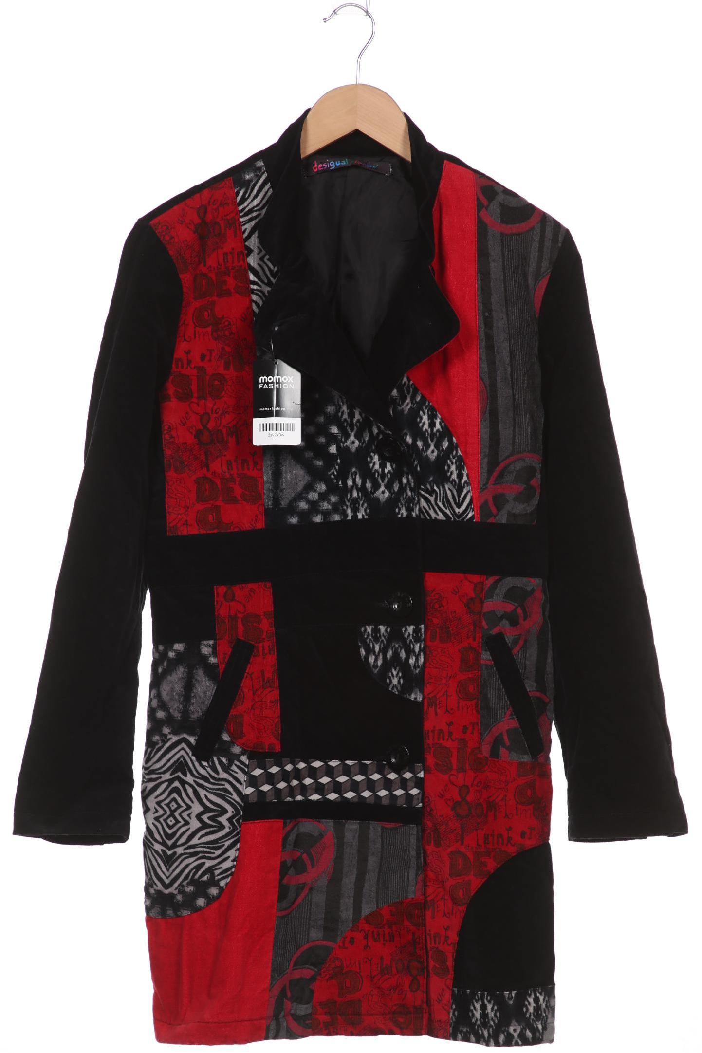 

Desigual Damen Mantel, schwarz, Gr. 44