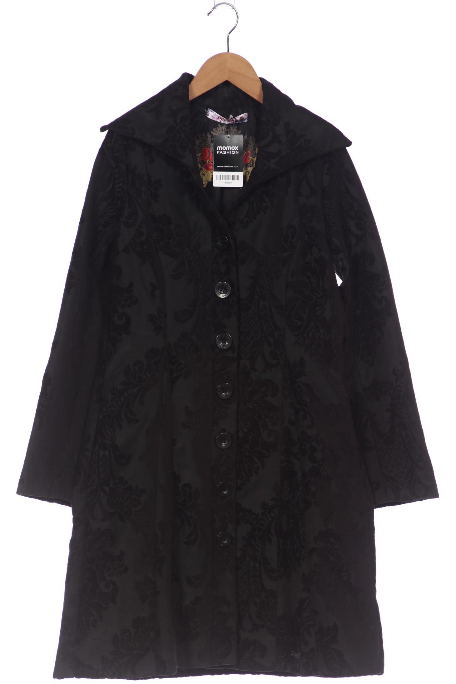 

Desigual Damen Mantel, schwarz, Gr. 40