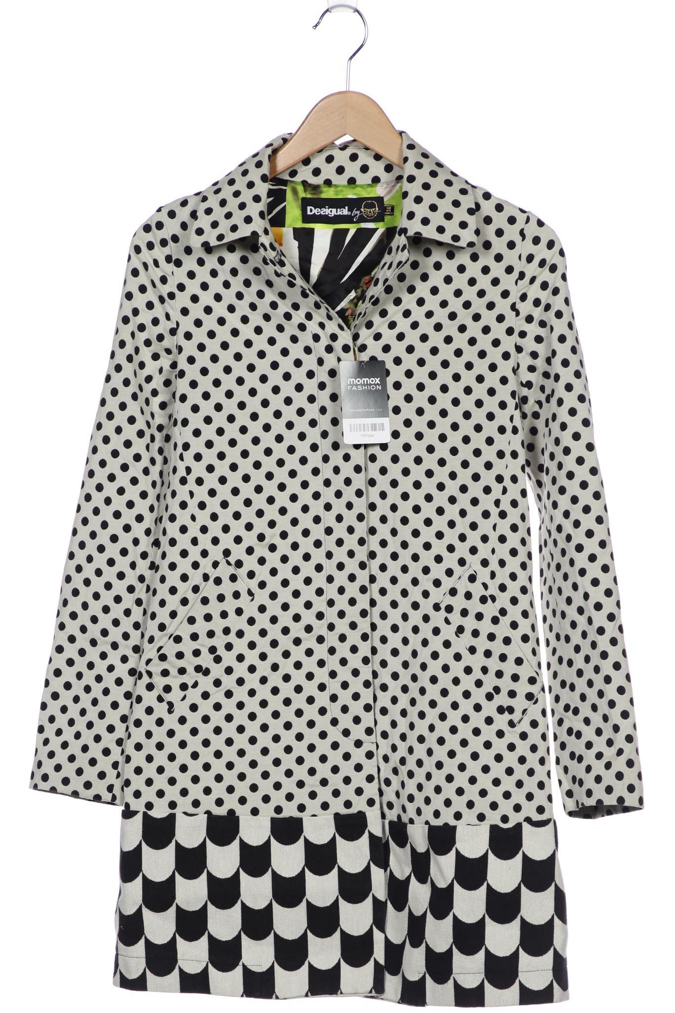 

Desigual Damen Mantel, cremeweiß