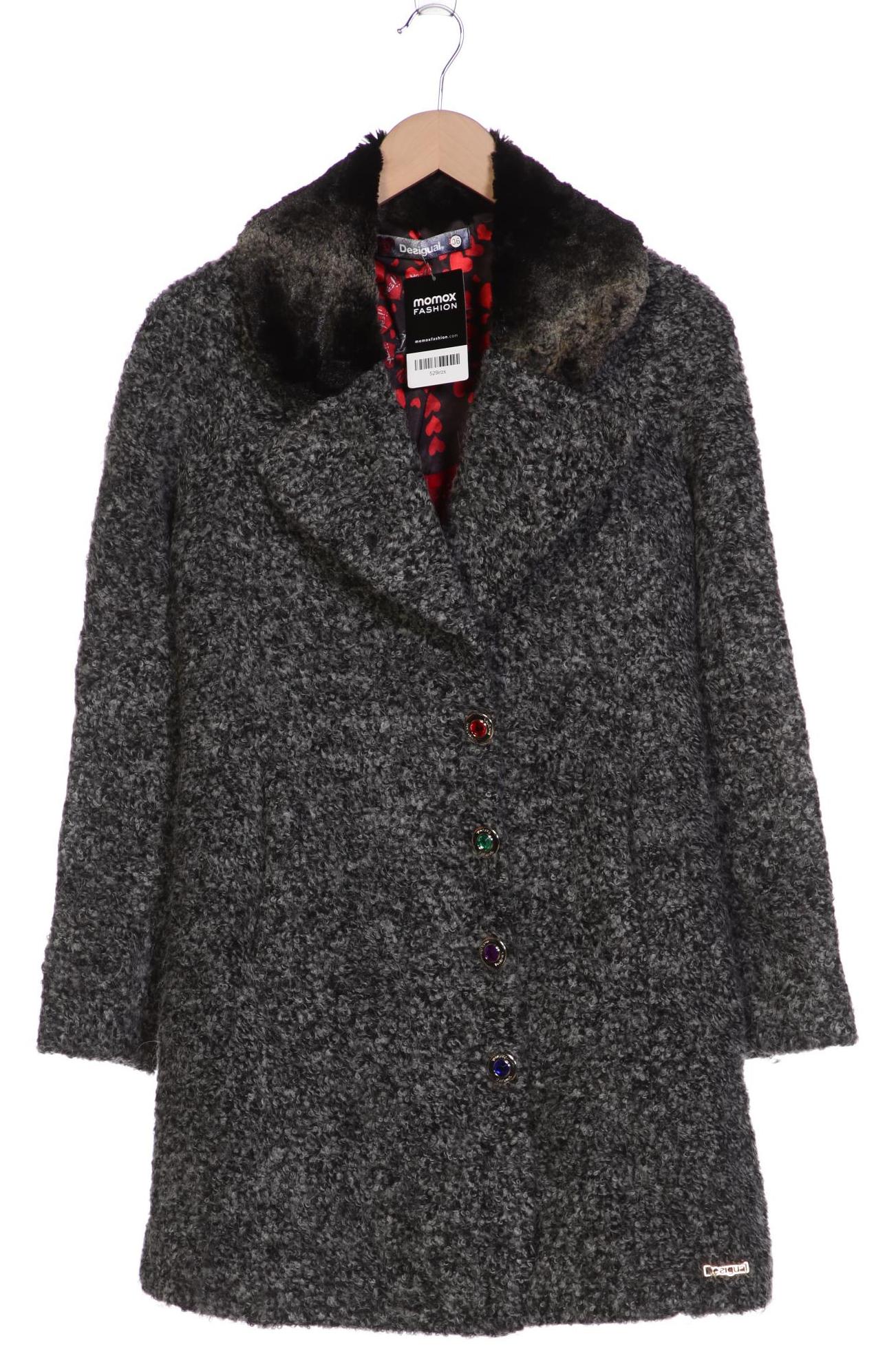 

Desigual Damen Mantel, grau, Gr. 36