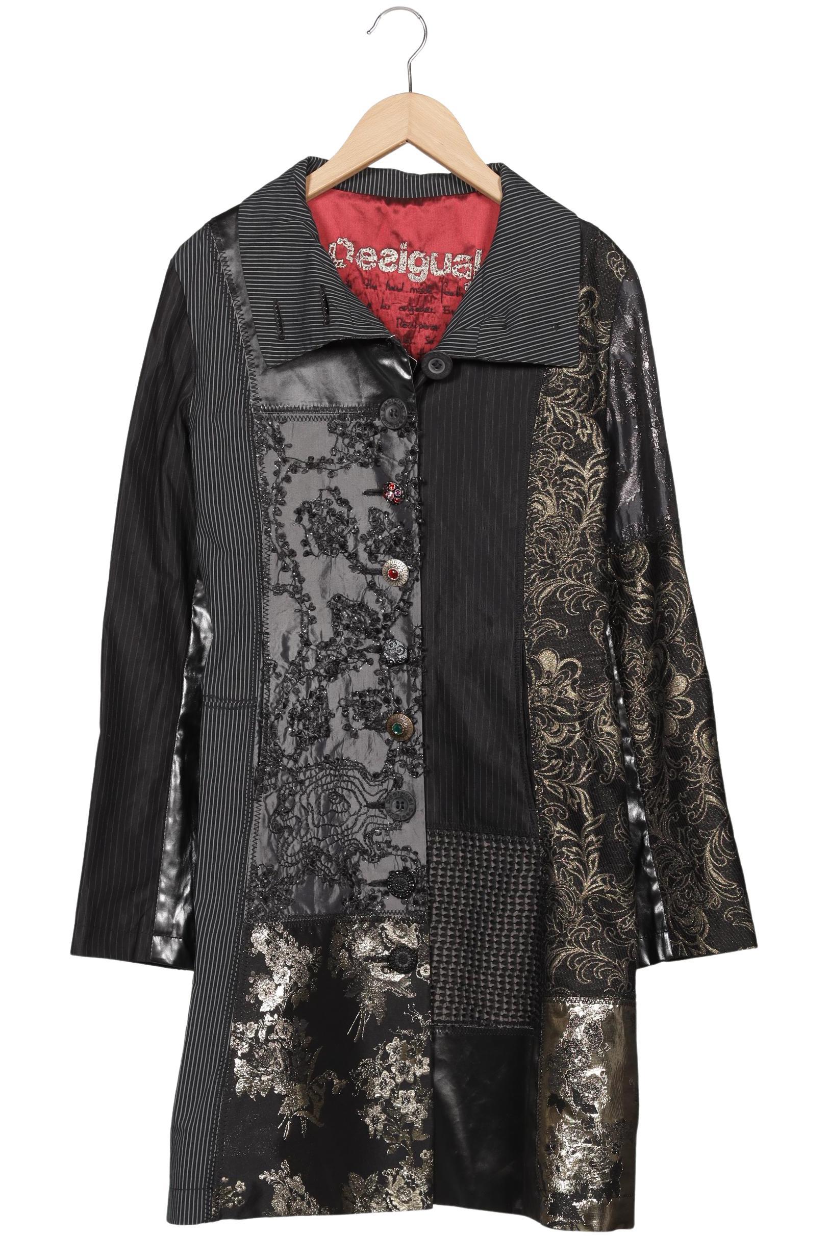 

Desigual Damen Mantel, mehrfarbig, Gr. 40