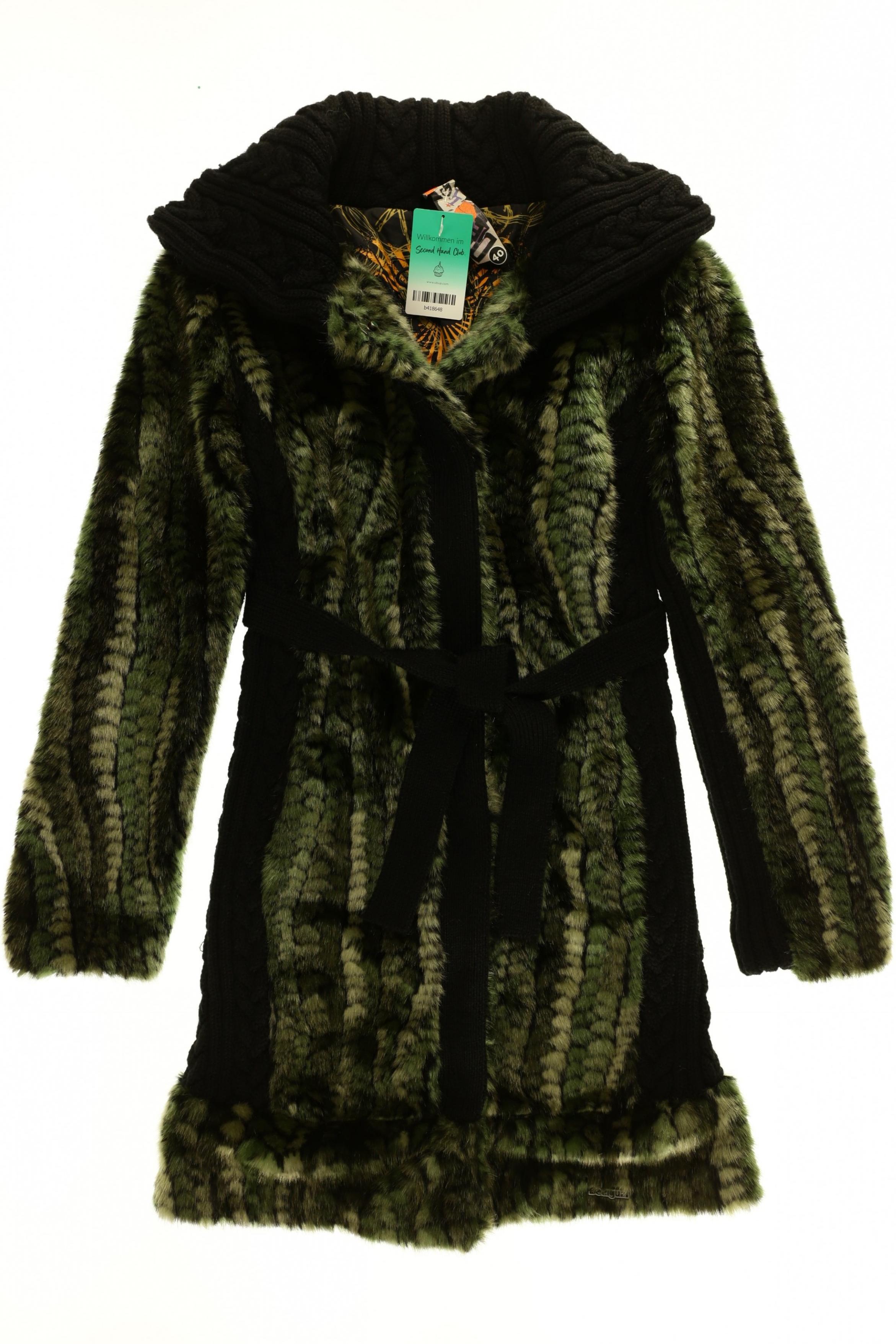 

Desigual Damen Mantel, schwarz, Gr. 40