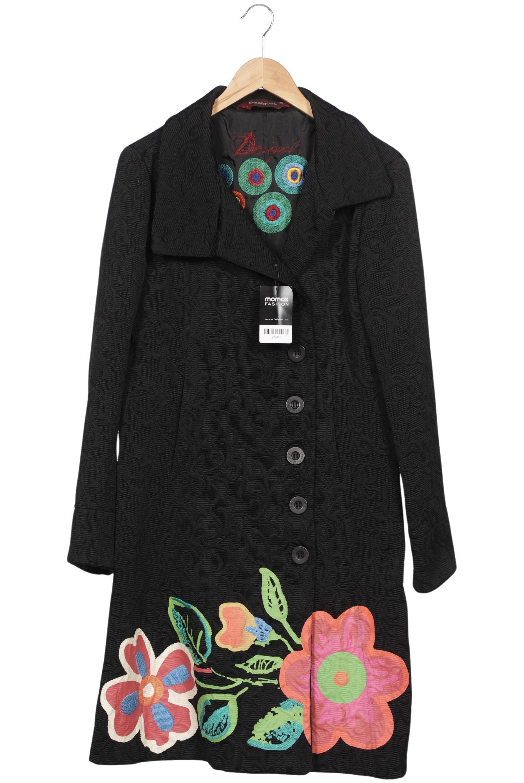 

Desigual Damen Mantel, schwarz, Gr. 44
