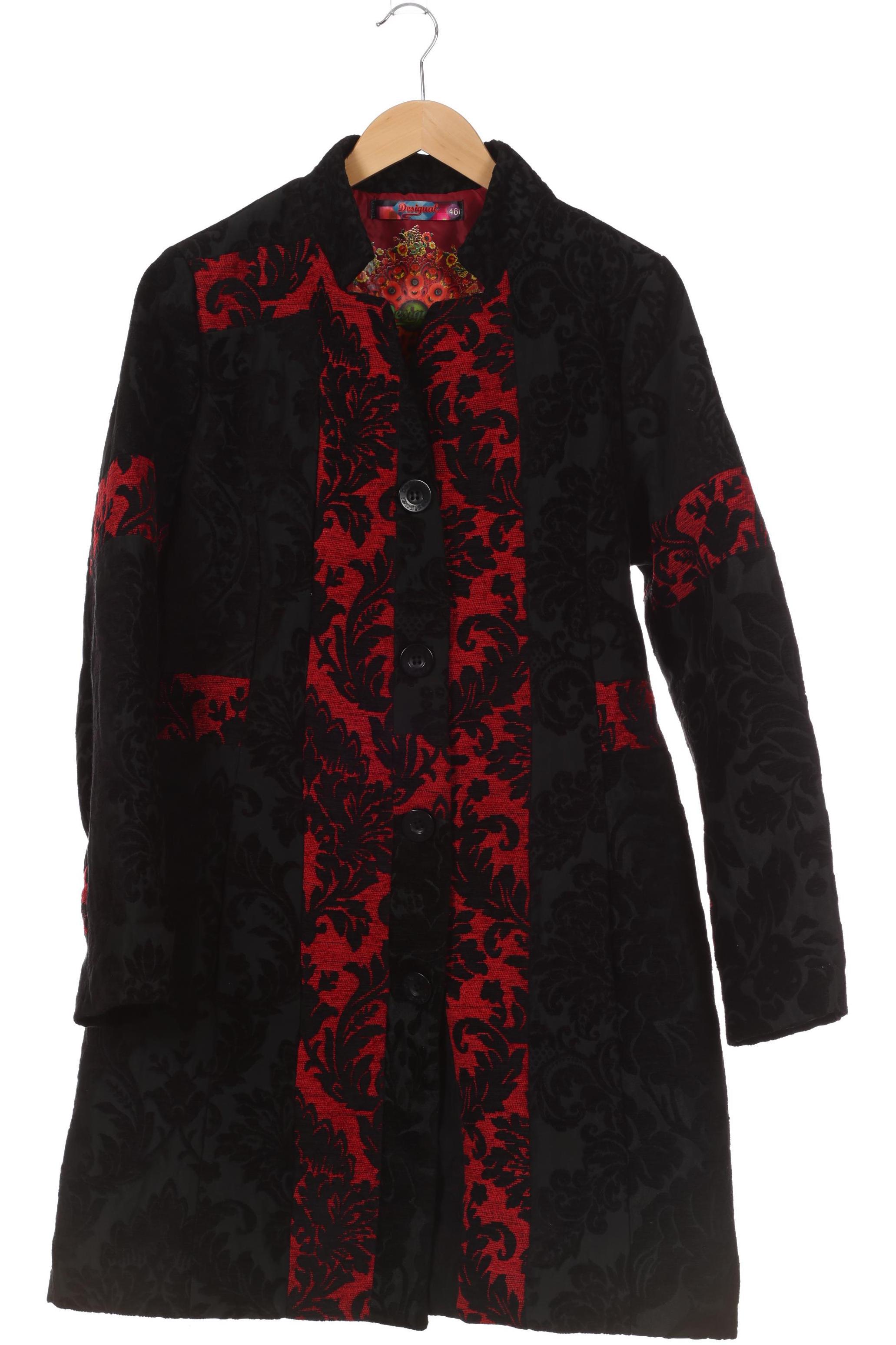 

Desigual Damen Mantel, schwarz, Gr. 46