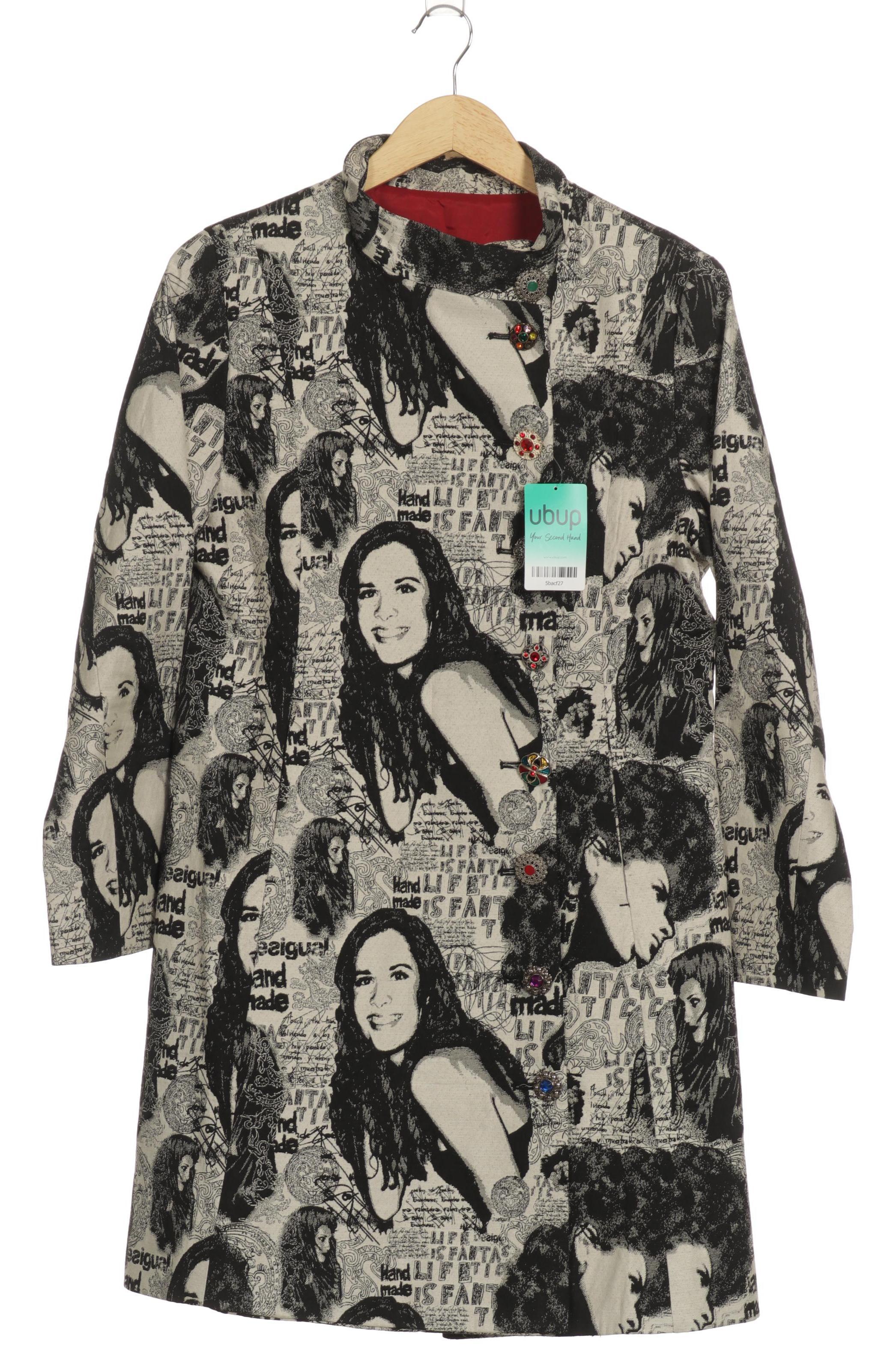 

Desigual Damen Mantel, schwarz, Gr. 46