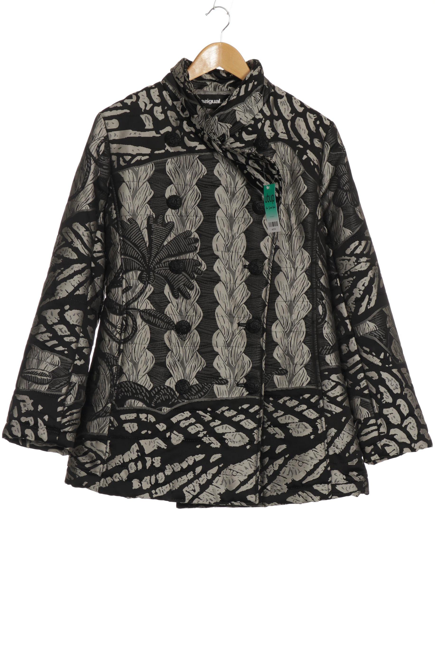 

Desigual Damen Mantel, schwarz, Gr. 40