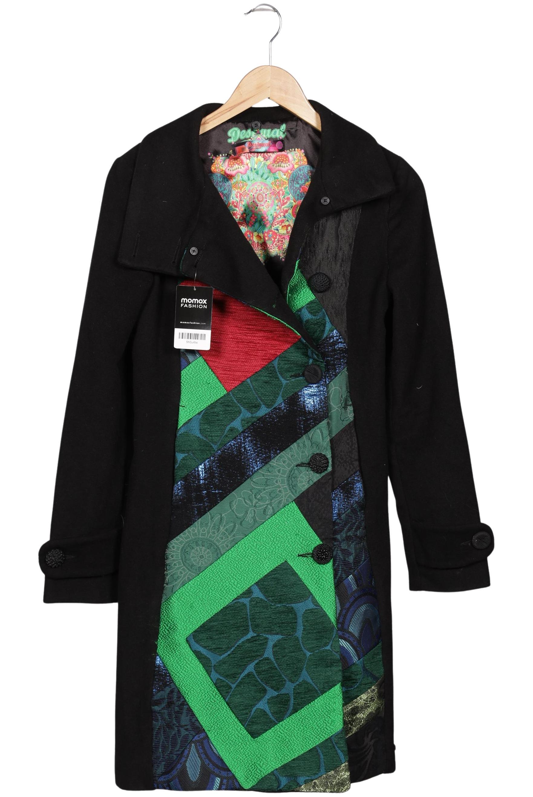 

Desigual Damen Mantel, mehrfarbig, Gr. 36