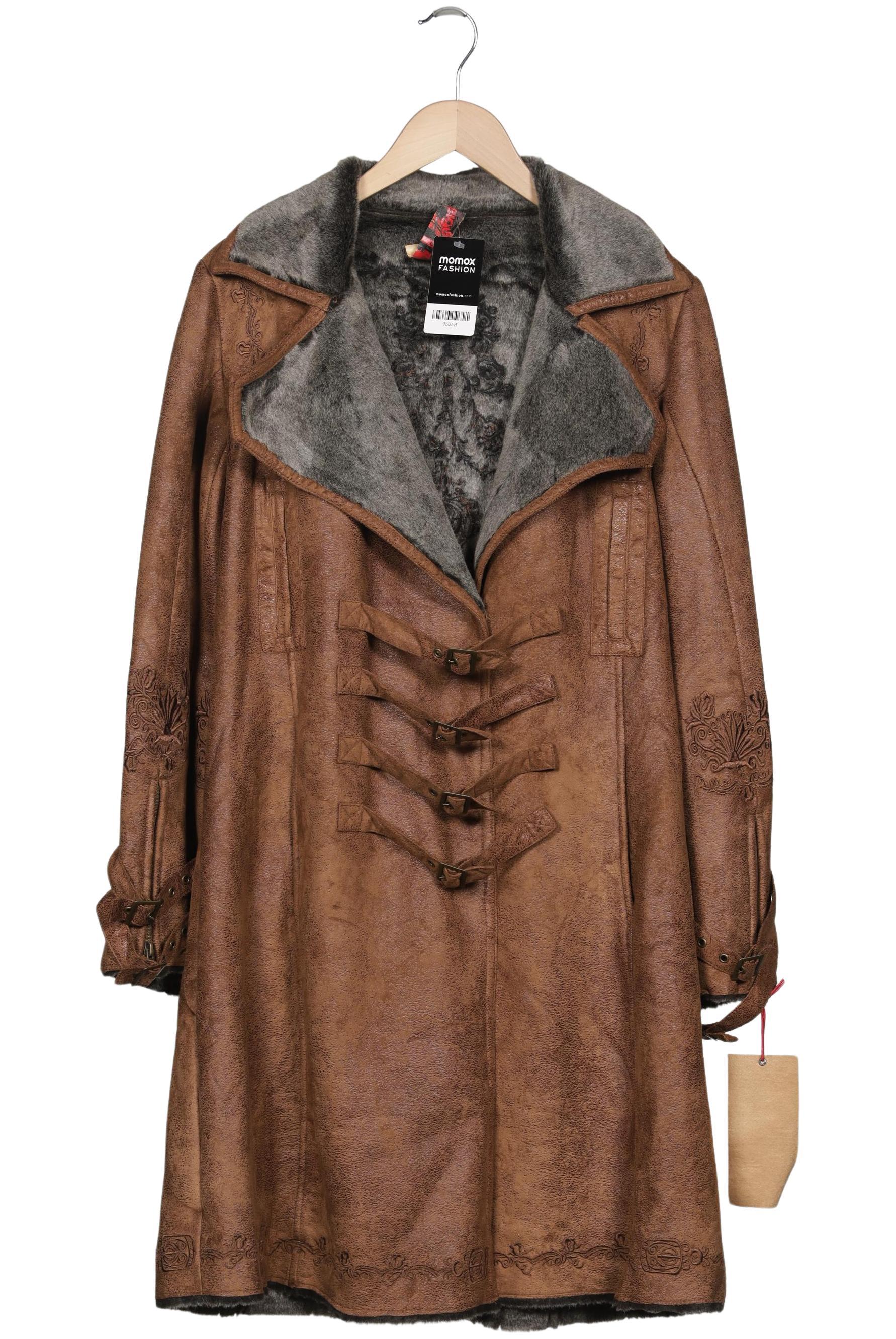 

Desigual Damen Mantel, braun, Gr. 46