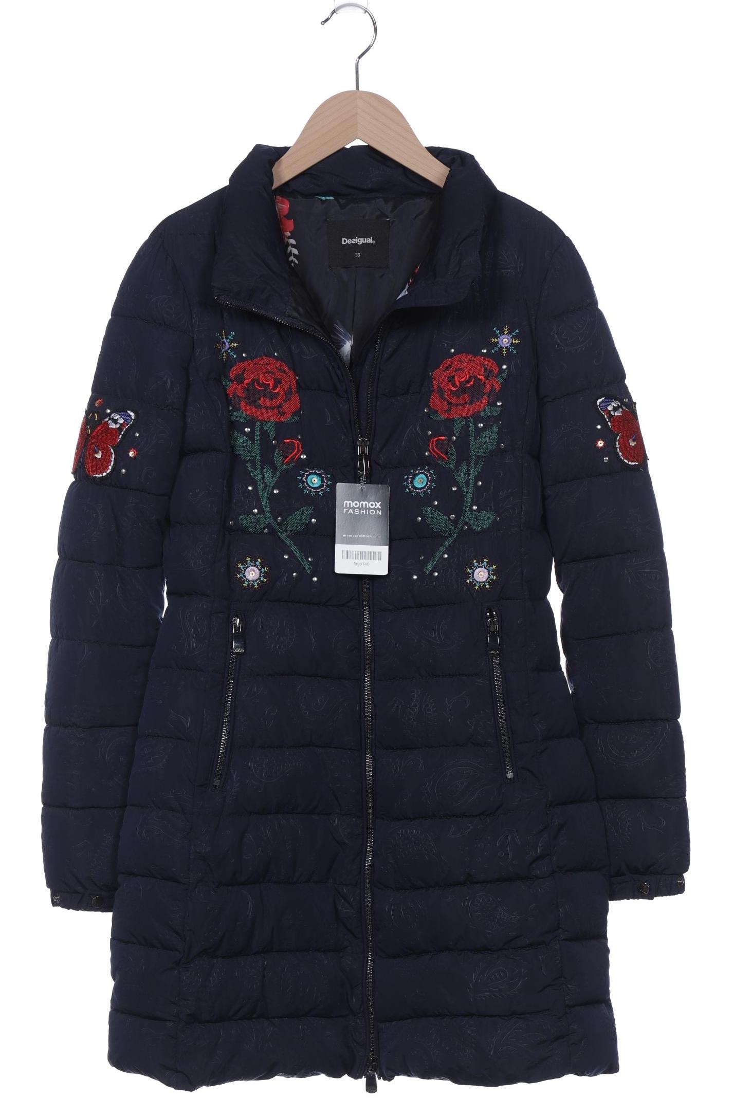 

Desigual Damen Mantel, marineblau, Gr. 36