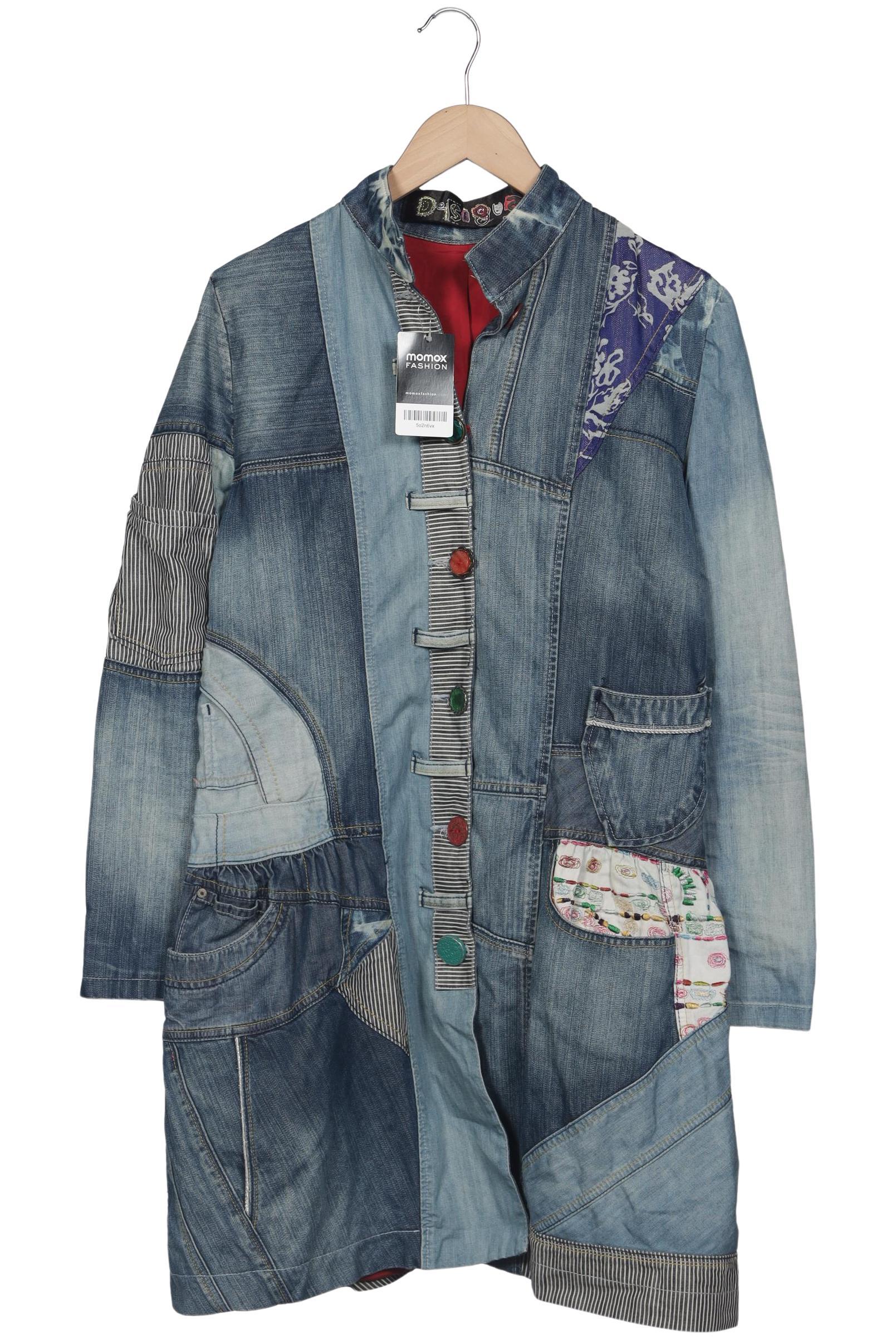 

Desigual Damen Mantel, blau, Gr. 44