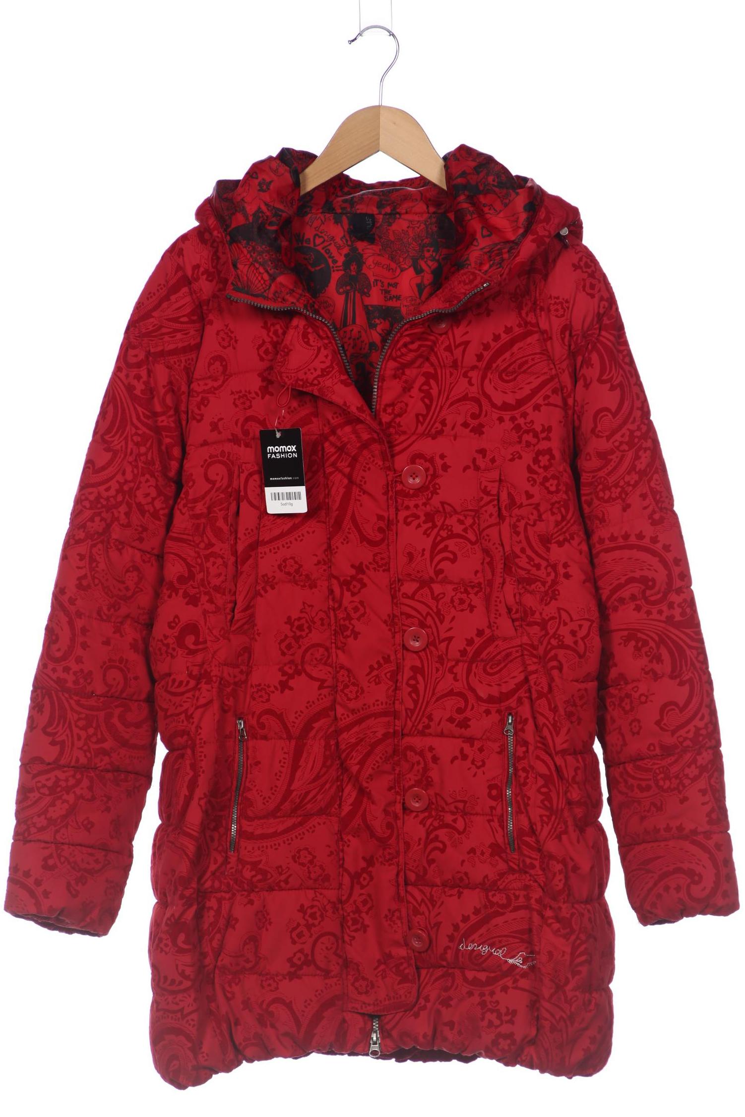 

Desigual Damen Mantel, rot, Gr. 46