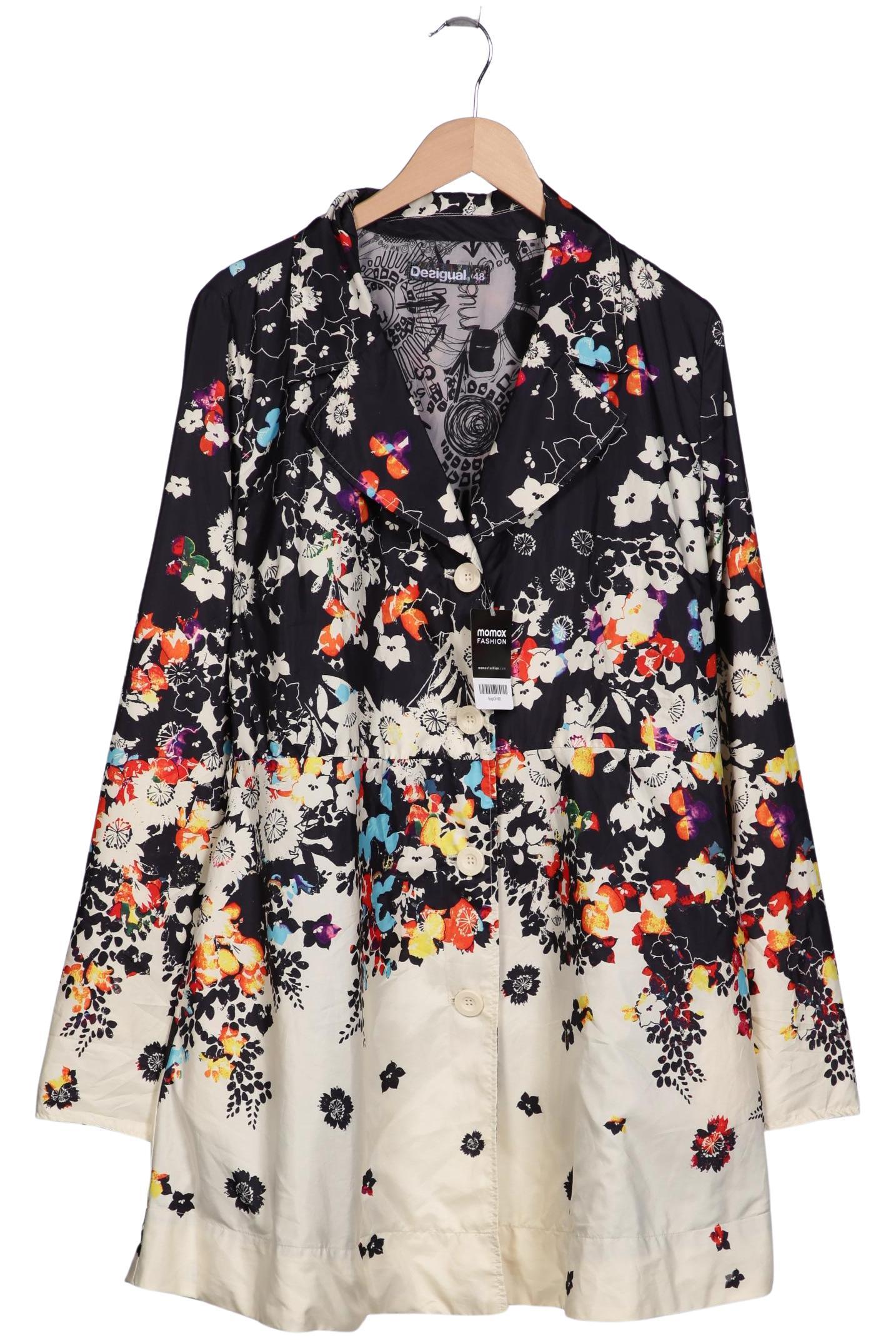 

Desigual Damen Mantel, mehrfarbig, Gr. 48