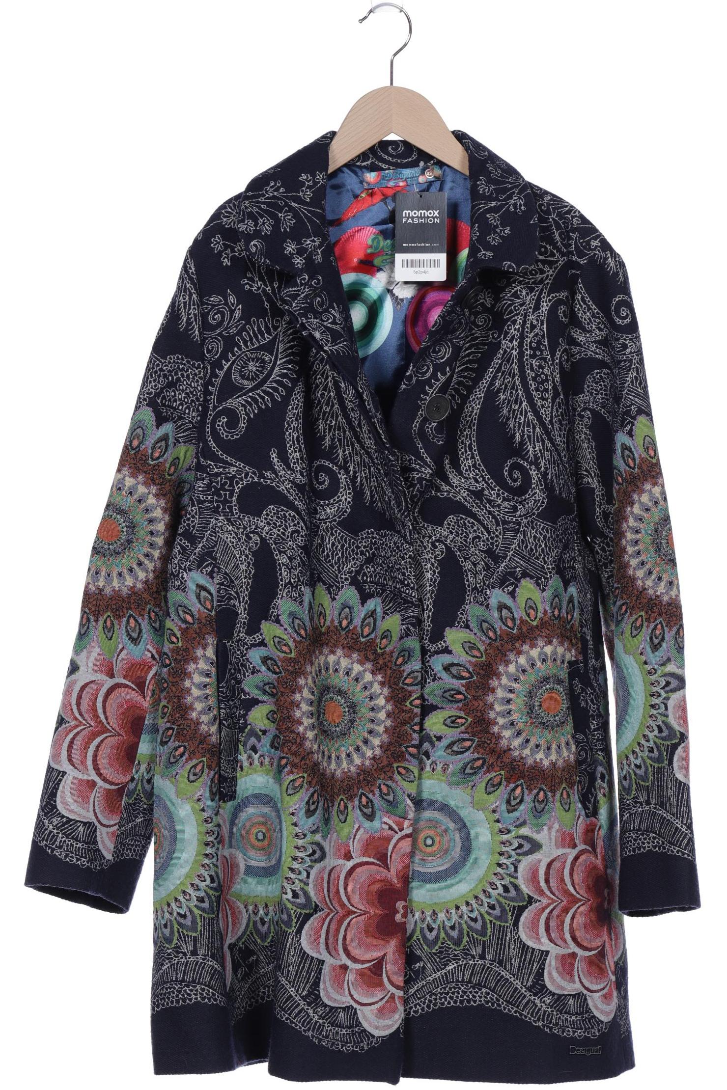 

Desigual Damen Mantel, marineblau