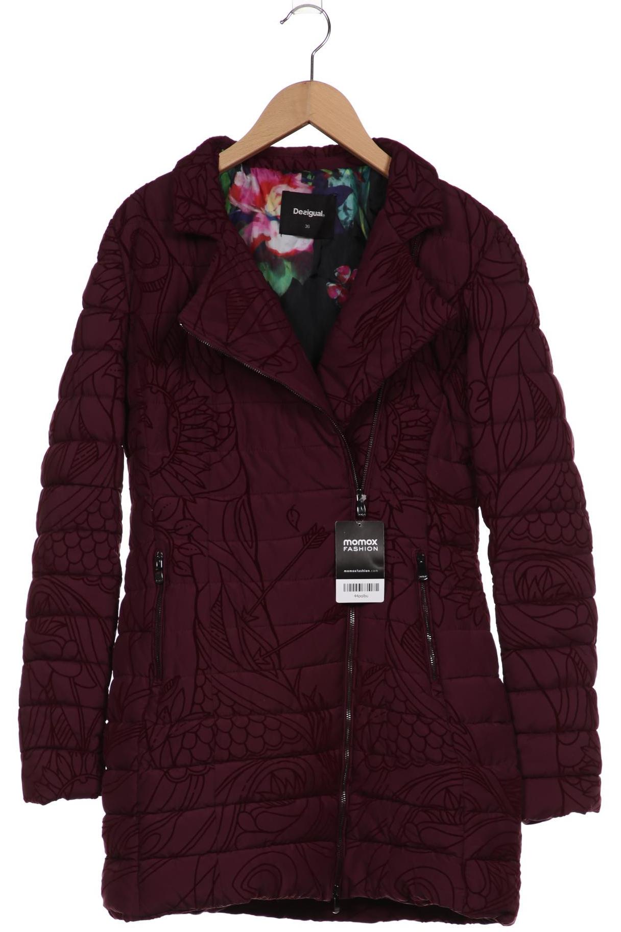 

Desigual Damen Mantel, bordeaux