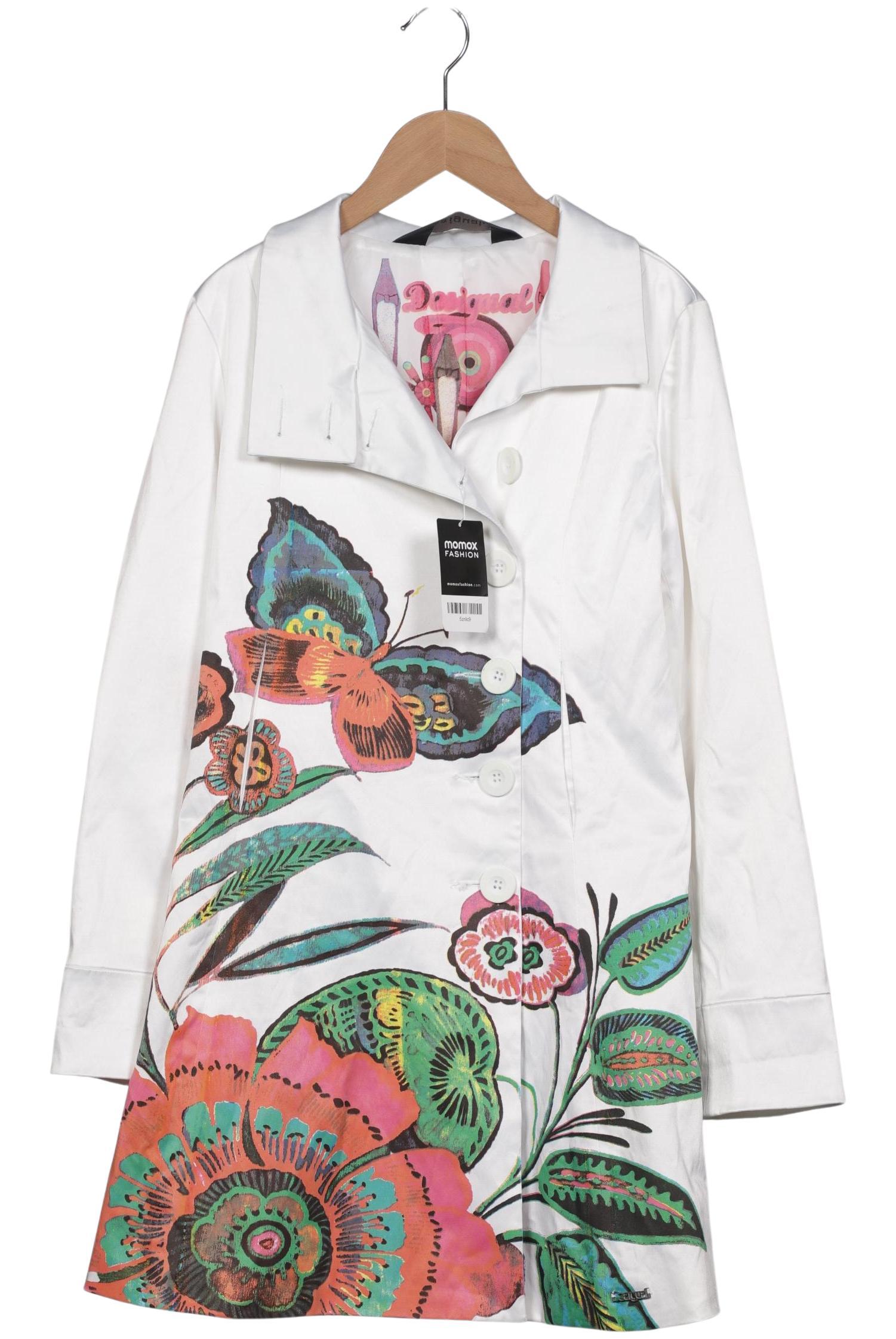 

Desigual Damen Mantel, weiß, Gr. 38