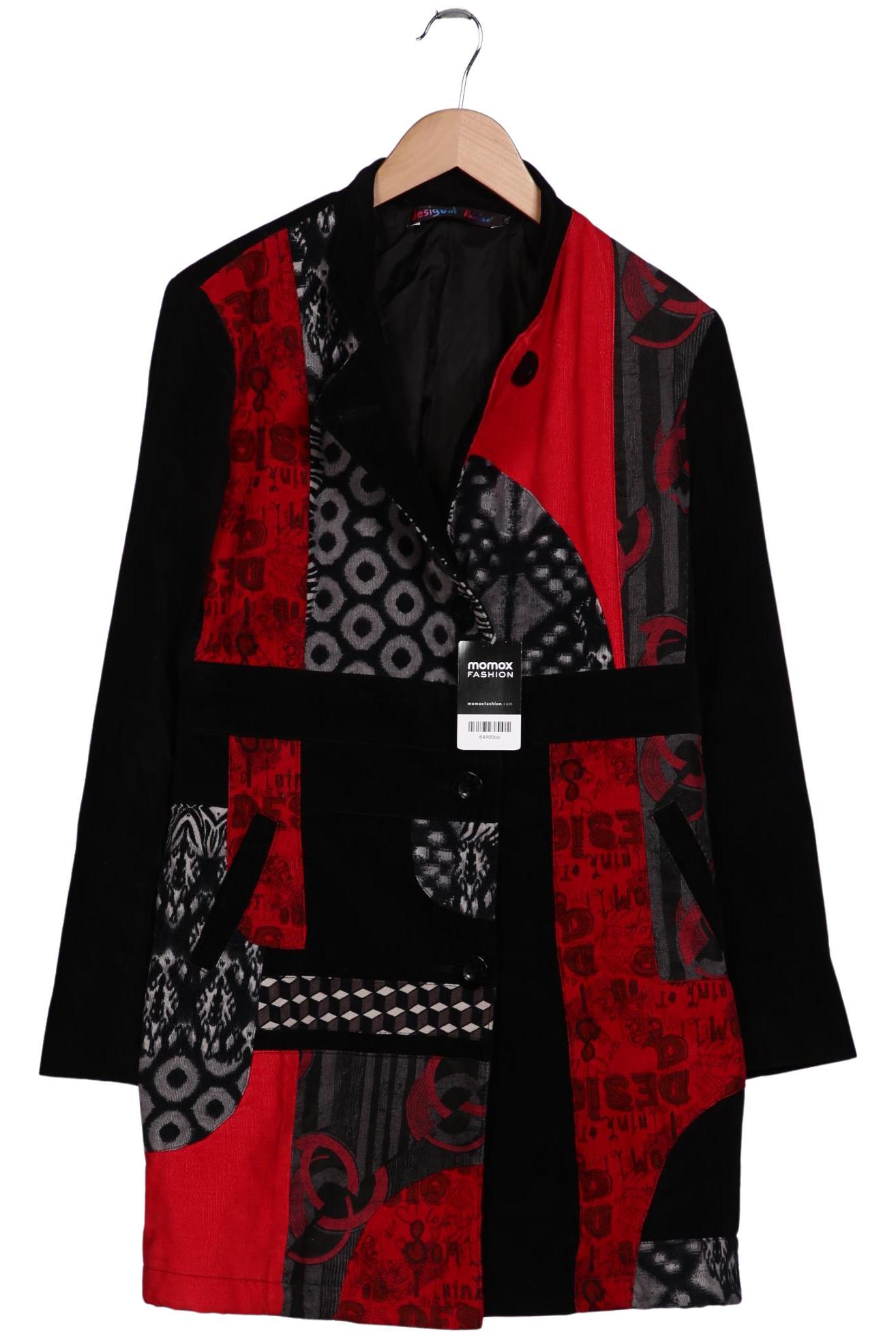 

Desigual Damen Mantel, mehrfarbig, Gr. 40