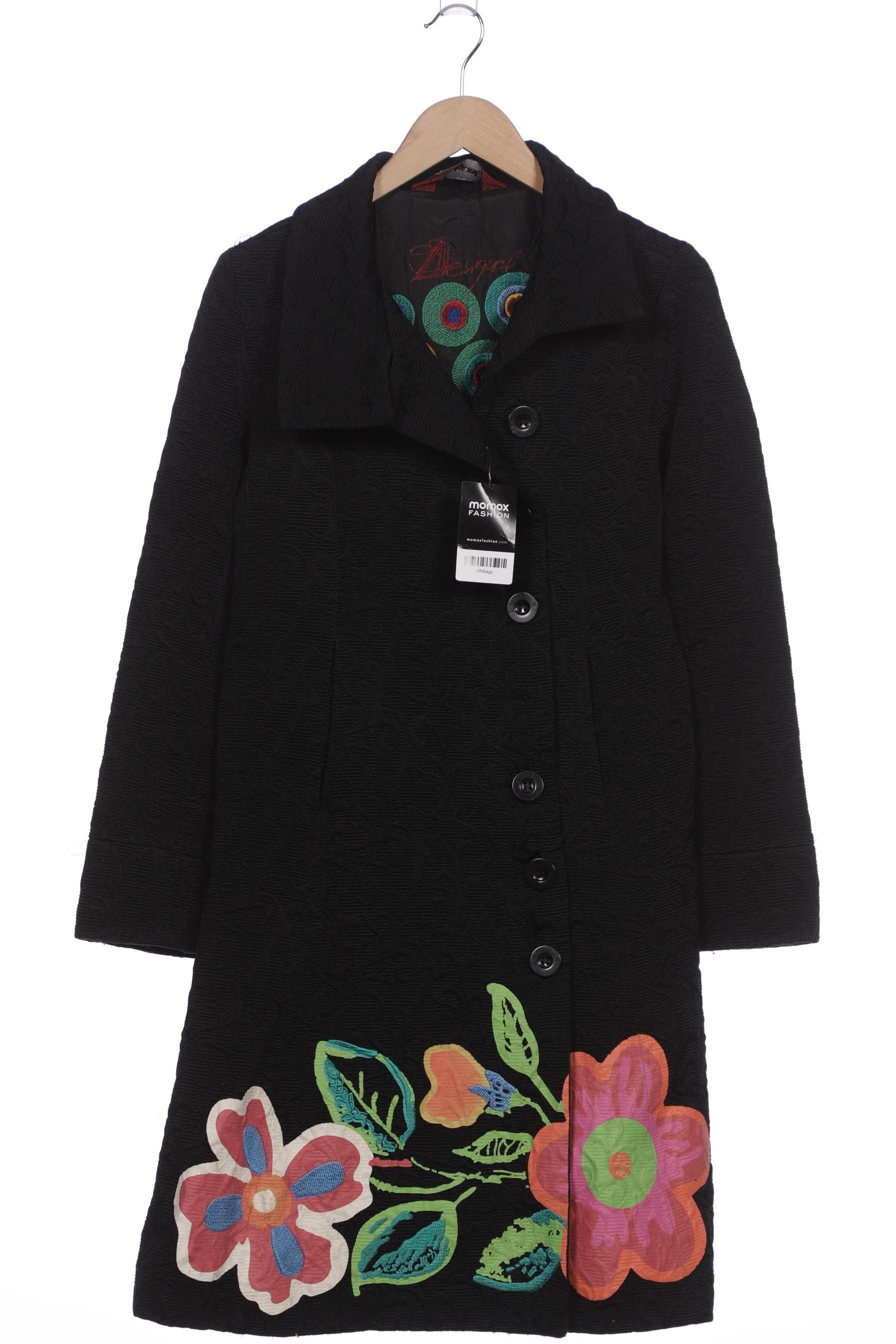 

Desigual Damen Mantel, schwarz, Gr. 42