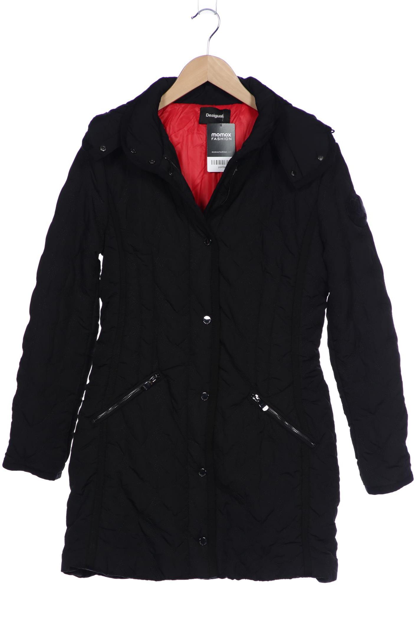 

Desigual Damen Mantel, schwarz, Gr. 40